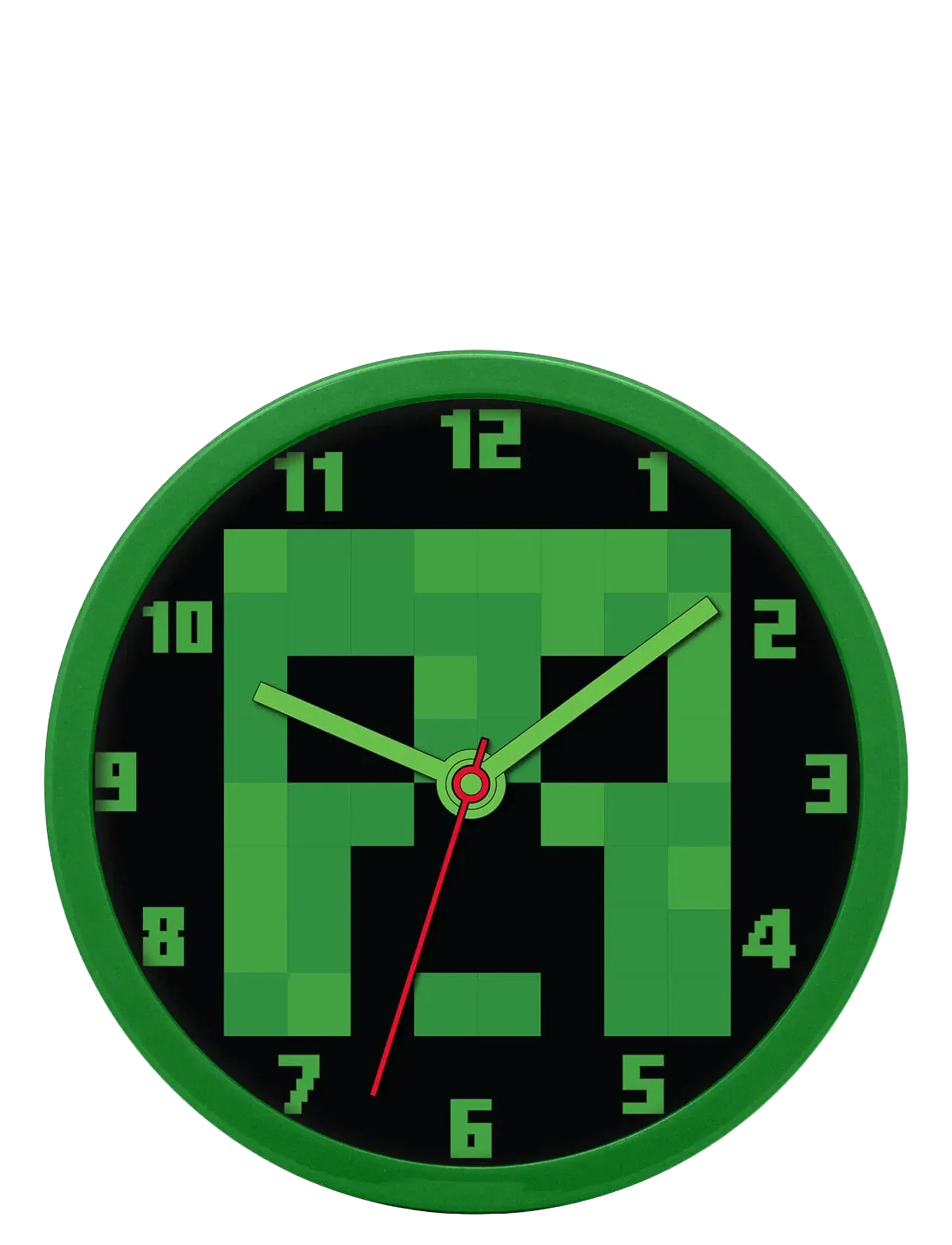 Minnie Mouse Wall Clock, Clocks, Grøn, Str: ONE SIZE