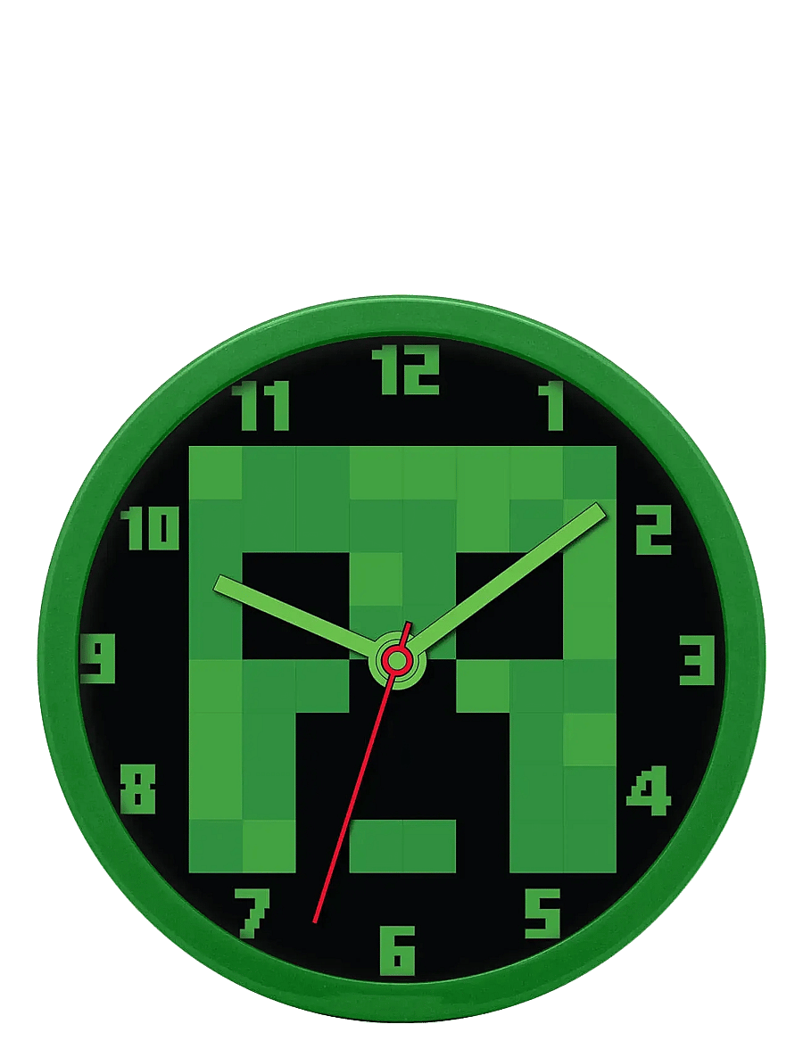 Minnie Mouse - WALL CLOCK - ure - green - 0