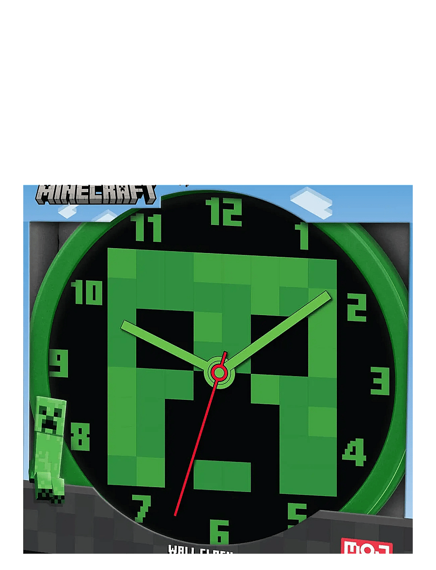 Minnie Mouse - WALL CLOCK - ure - green - 1