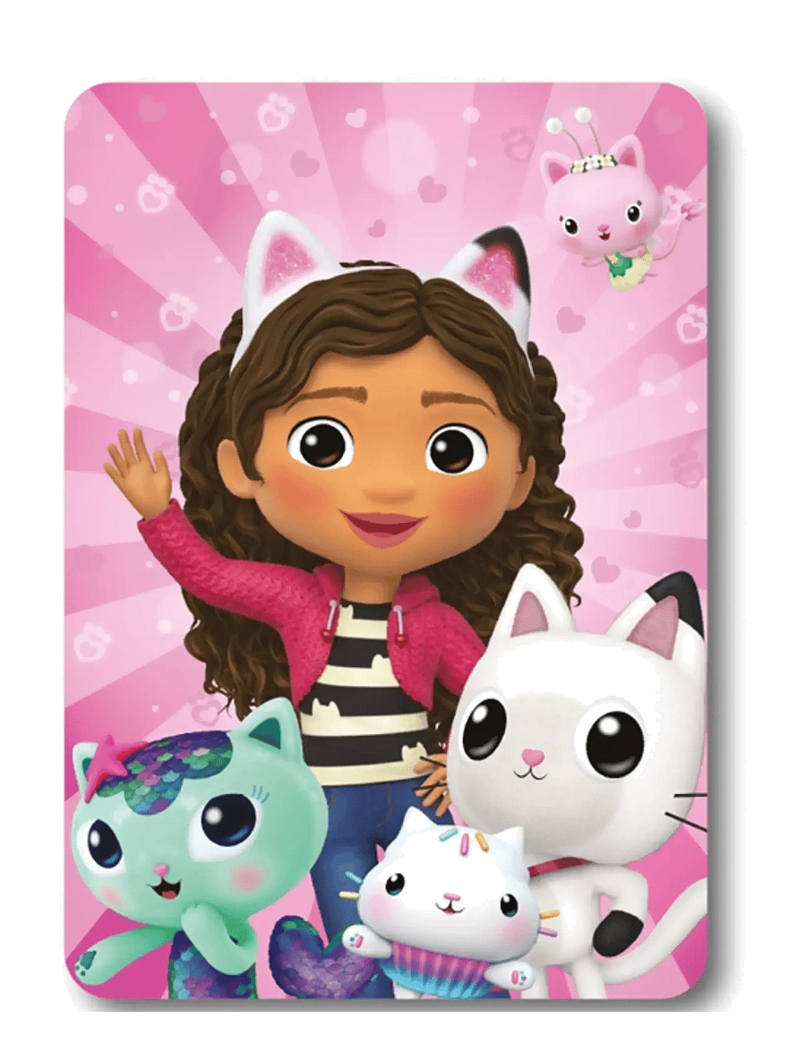 Gabby's Dollhouse - Gabby's Dollhouse Fleece blanket - tæpper - multi coloured - 0