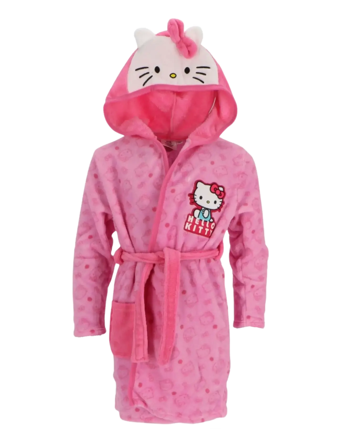 Hello Kitty Bathrobe, 110/116, Night & Underwear, Rosa - Bathrobes, Kinder