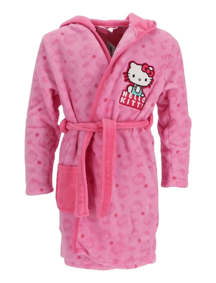 Hello Kitty - Hello Kitty Bathrobe - morgonrockar - pink - 1