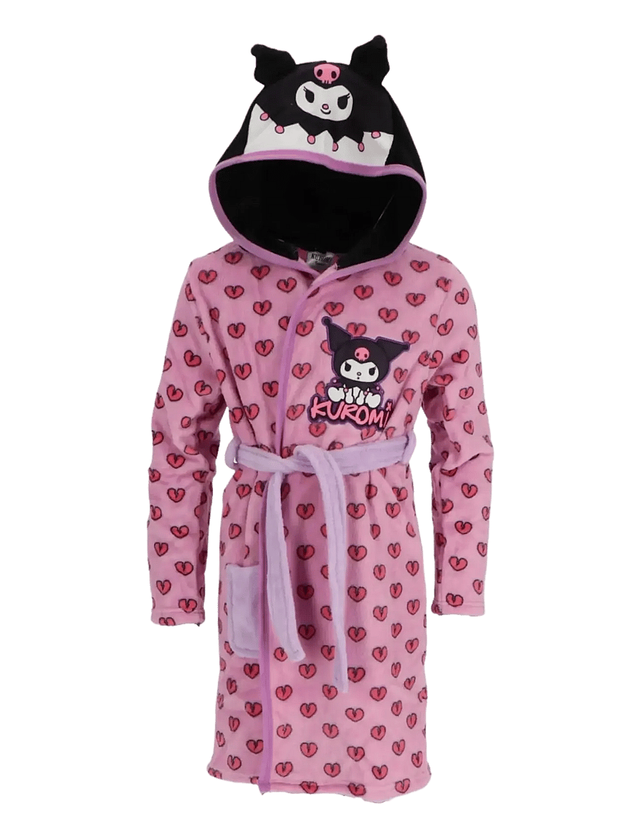 Mister License - Kuromi Bathrobe - bademäntel - pink - 0