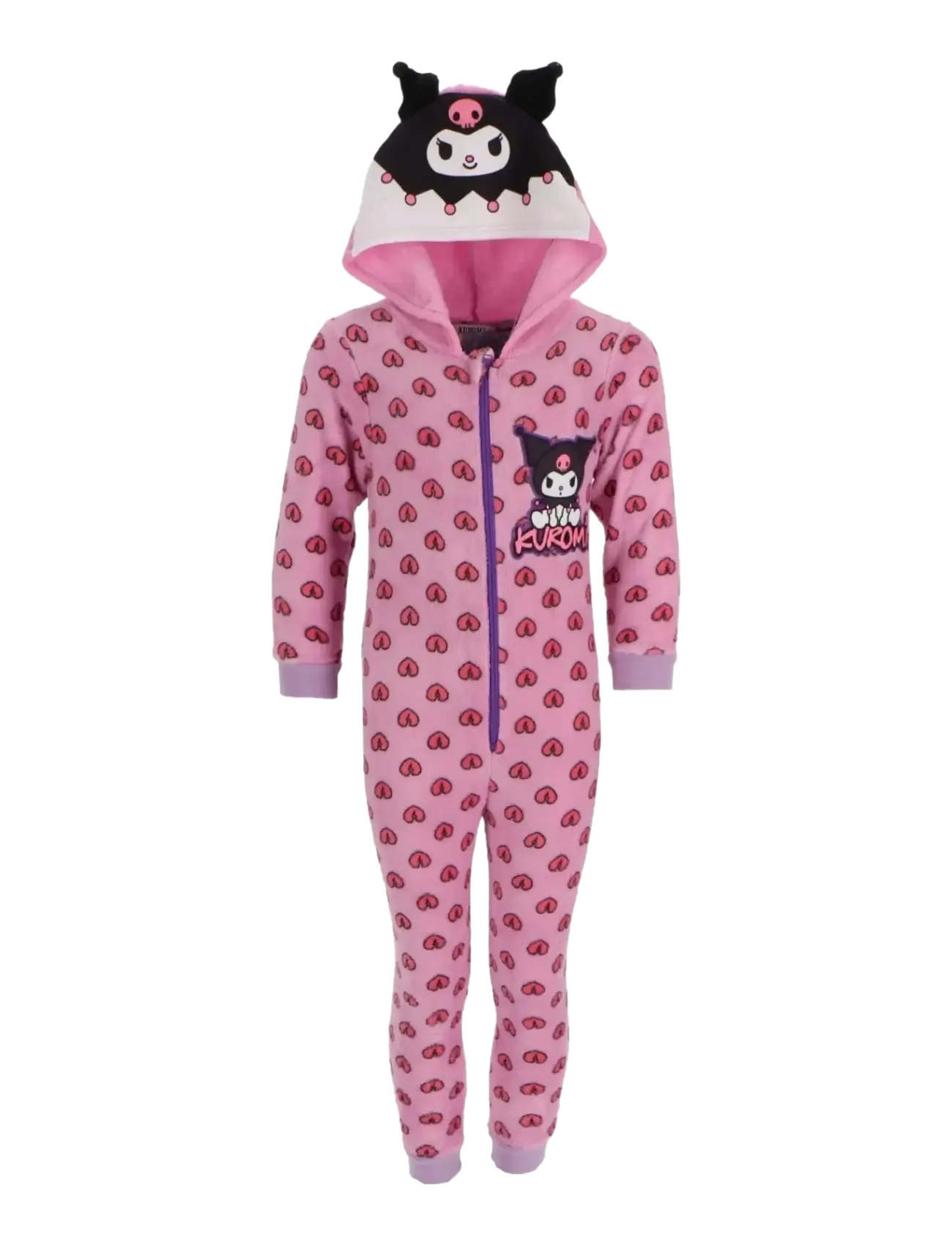 Mister License Kuromi Onesie, 110/116, Rosa - Strampelanzüge, Kinder