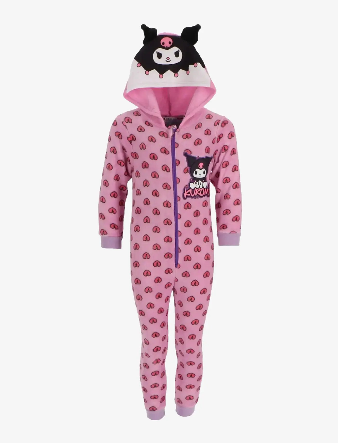Mister License - Kuromi Onesie - buksedragter - pink - 0