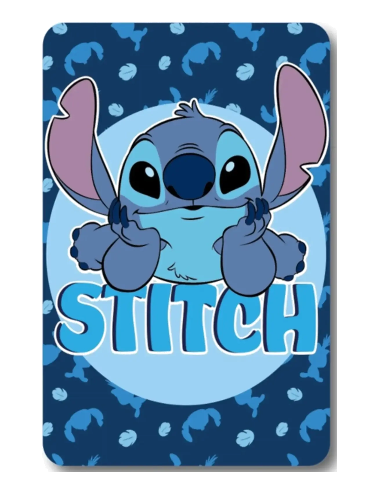 Lilo & Stitch Fleece Blanket, Blankets & Quilts, Blå, Str: ONE SIZE