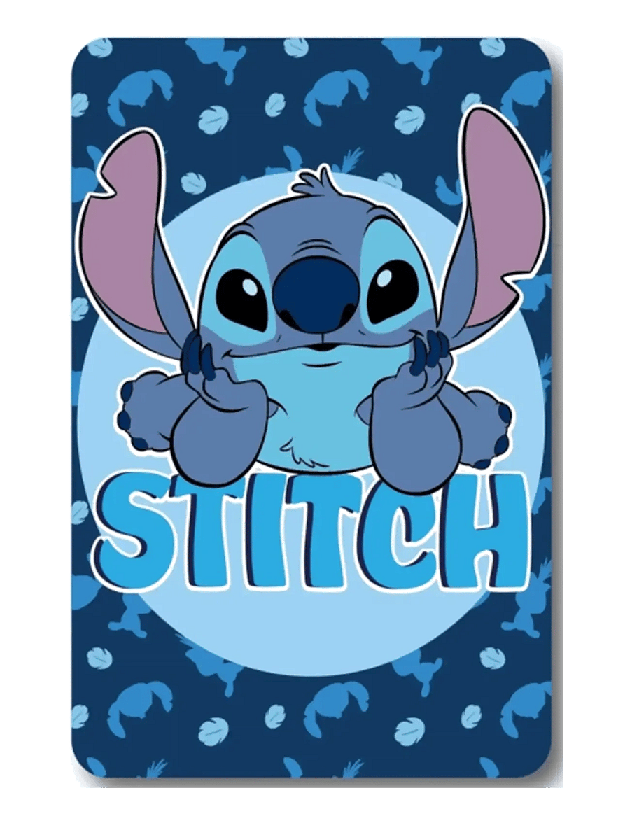Lilo & Stitch - Lilo & Stitch Fleece blanket - tæpper - blue - 0