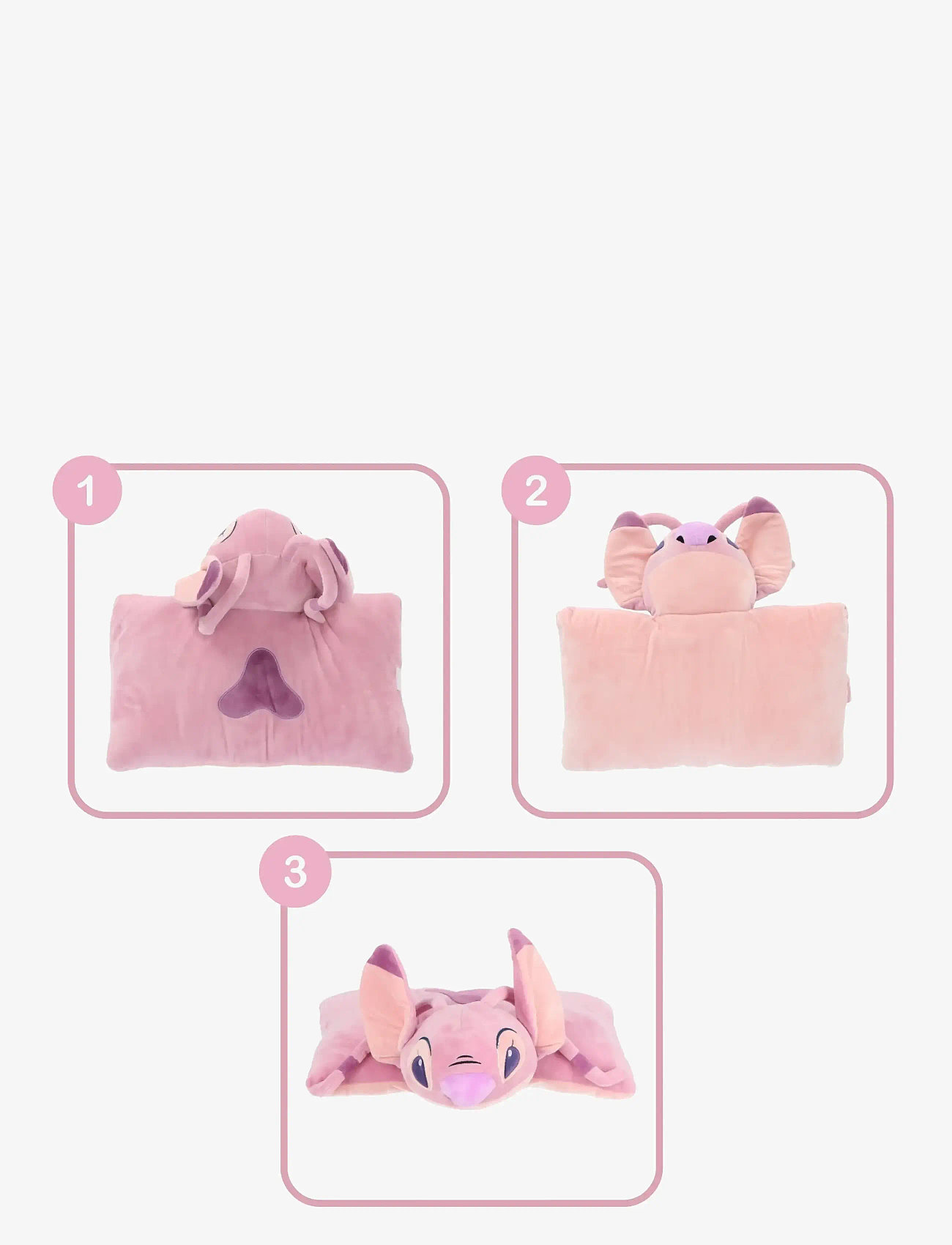 Mister License - PLUSH 2 IN 1 PILLOW - pink - 3