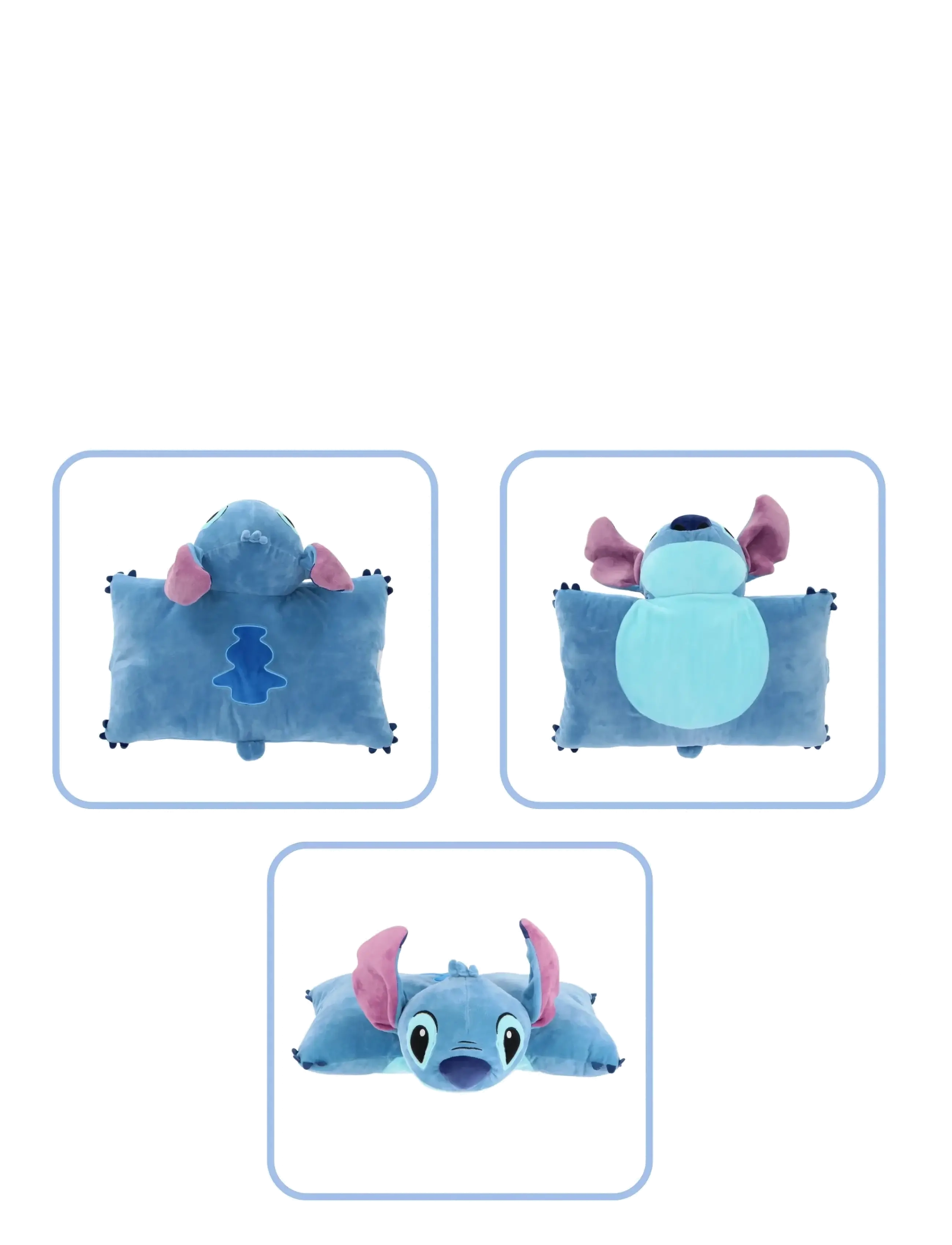 Lilo & Stitch - PLUSH 2 IN 1 PILLOW - prydnadskuddar - blue - 3