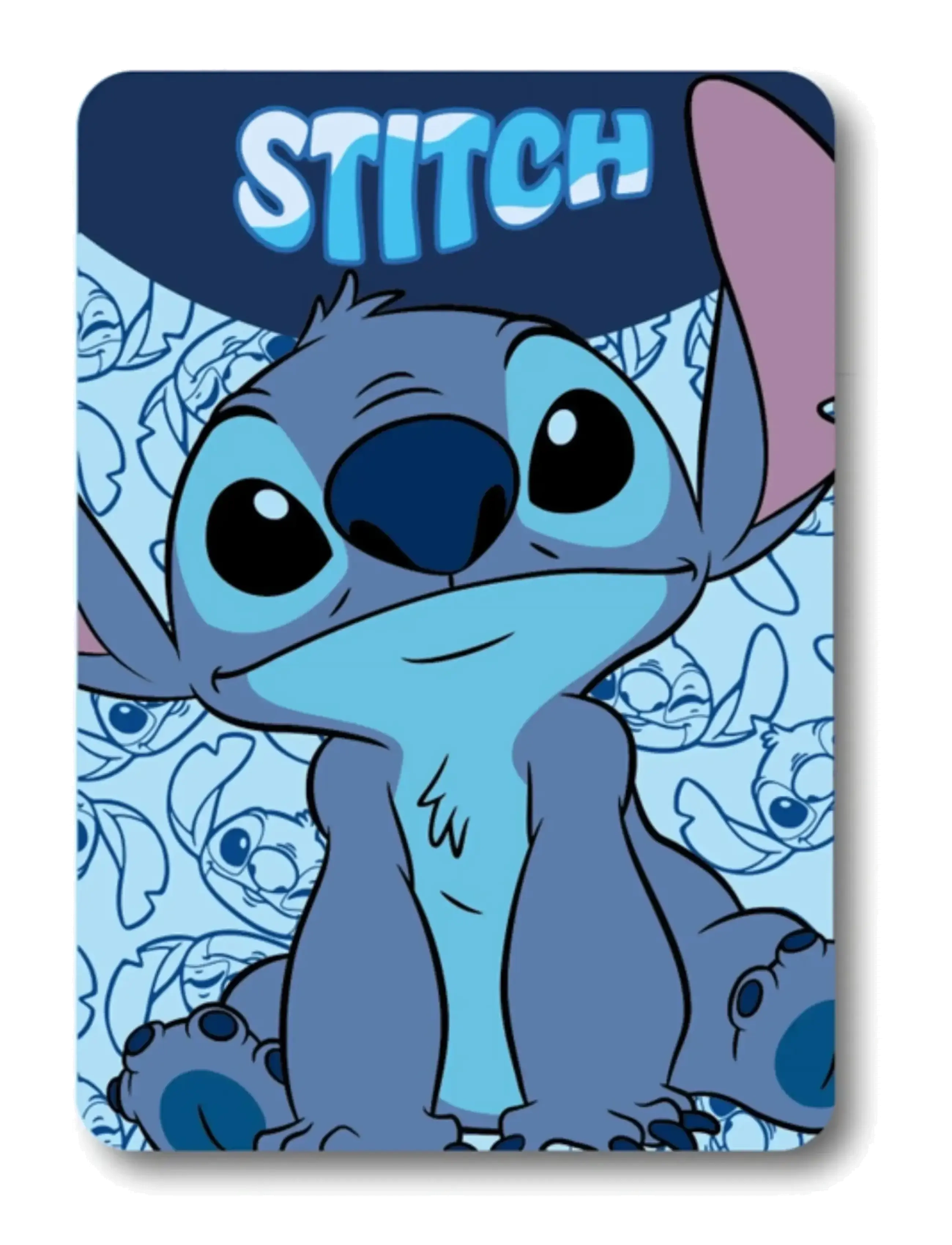 Lilo & Stitch Fleece Blanket, Blankets & Quilts, Blå, Str: ONE SIZE