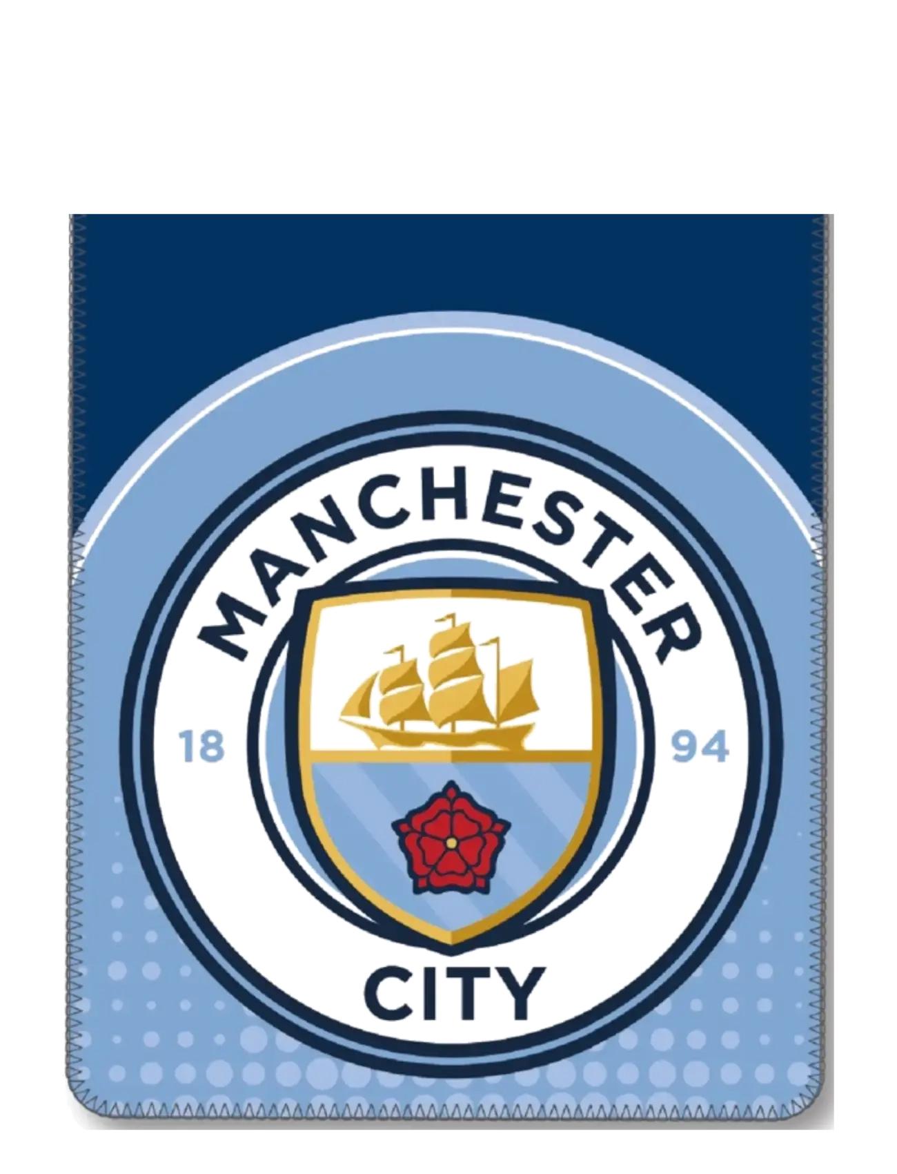 Fodbold Manchester City Fleece Blanket, One Size, Sleep Time, Blau - Blankets & Quilts, Kinder