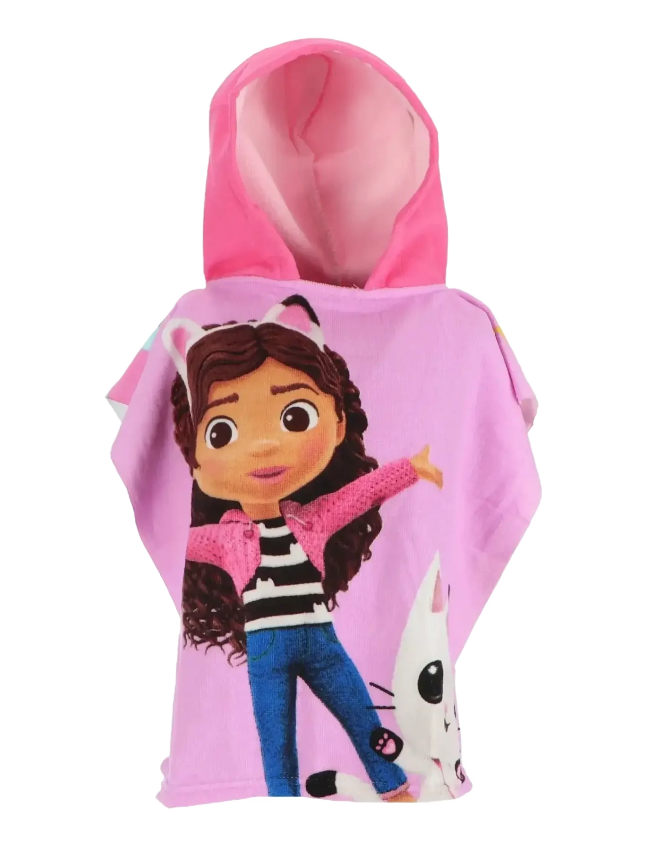 Gabby's Dollhouse Poncho Fast Dry, One Size, Multi/patterned, Badetid > Poncho Til Bad, Børn