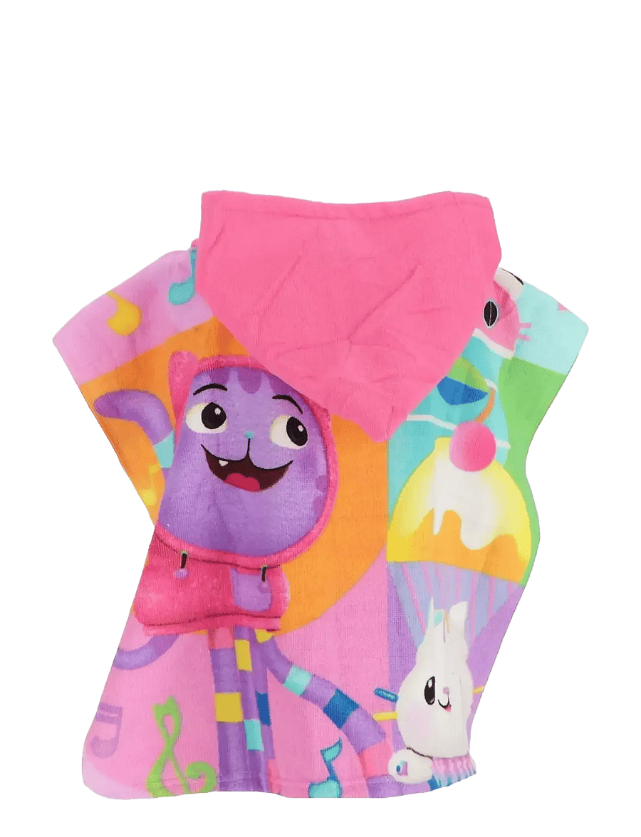 Gabby's Dollhouse - PONCHO FAST DRY - vonios chalatai - multi-color - 1