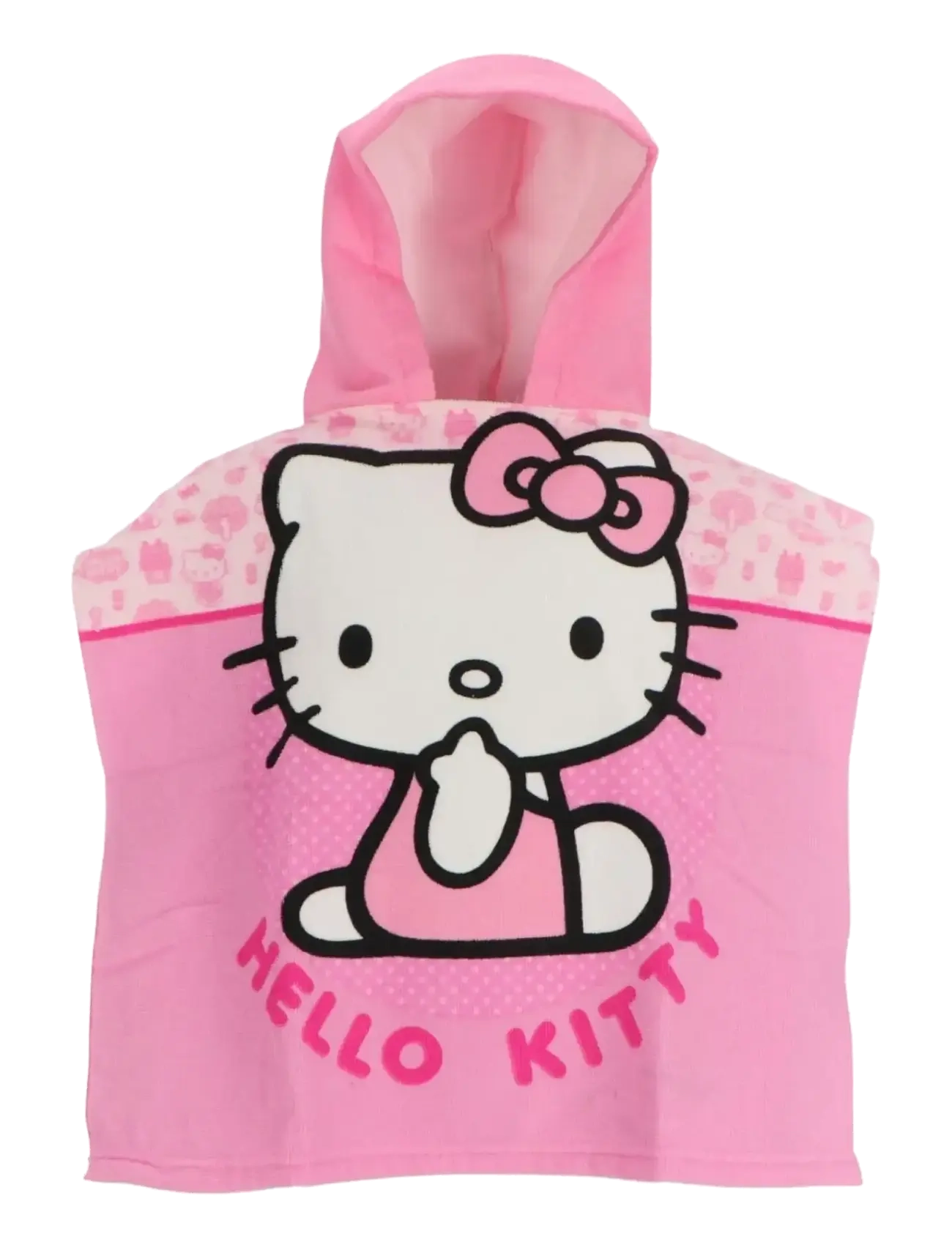 Hello Kitty Poncho Fast Dry, One Size, Pink, Badetid > Poncho Til Bad, Børn