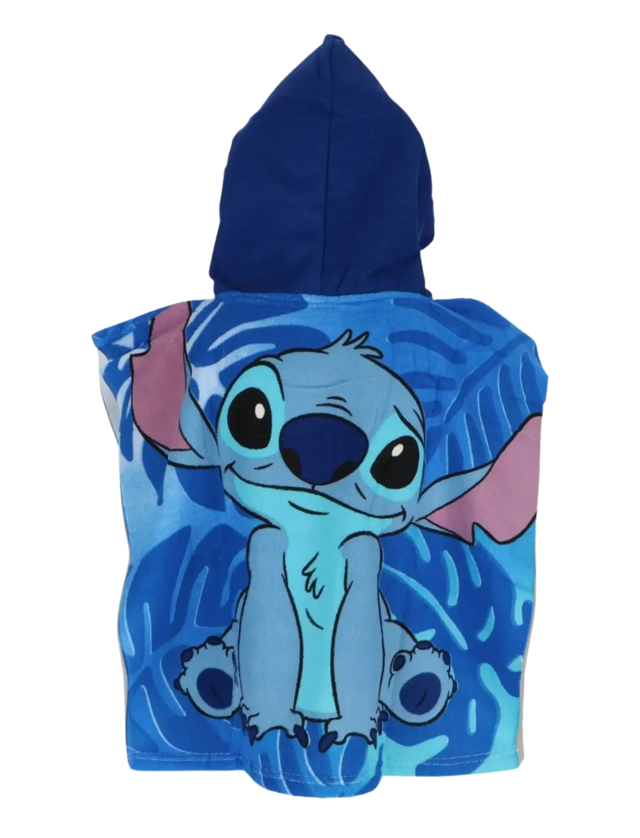 Lilo & Stitch Poncho Fast Dry, Bath Poncho, Blå, Str: ONE SIZE