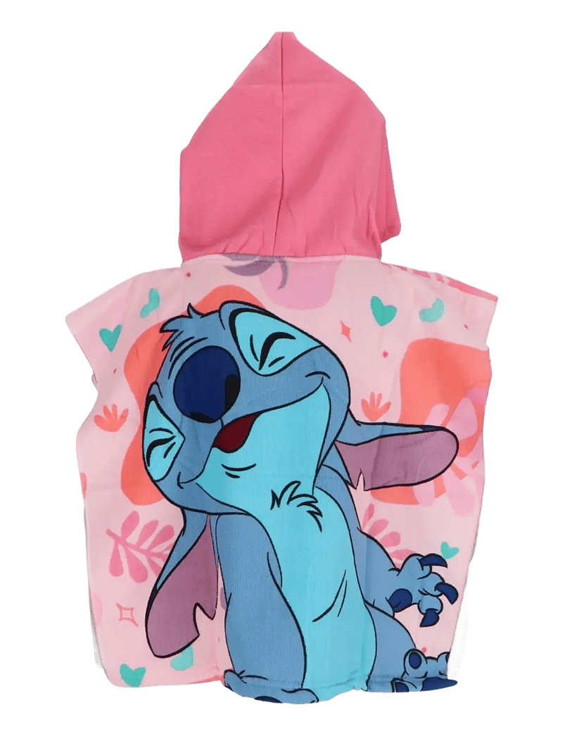 Lilo & Stitch - PONCHO FAST DRY - morgonrockar - pink - 2