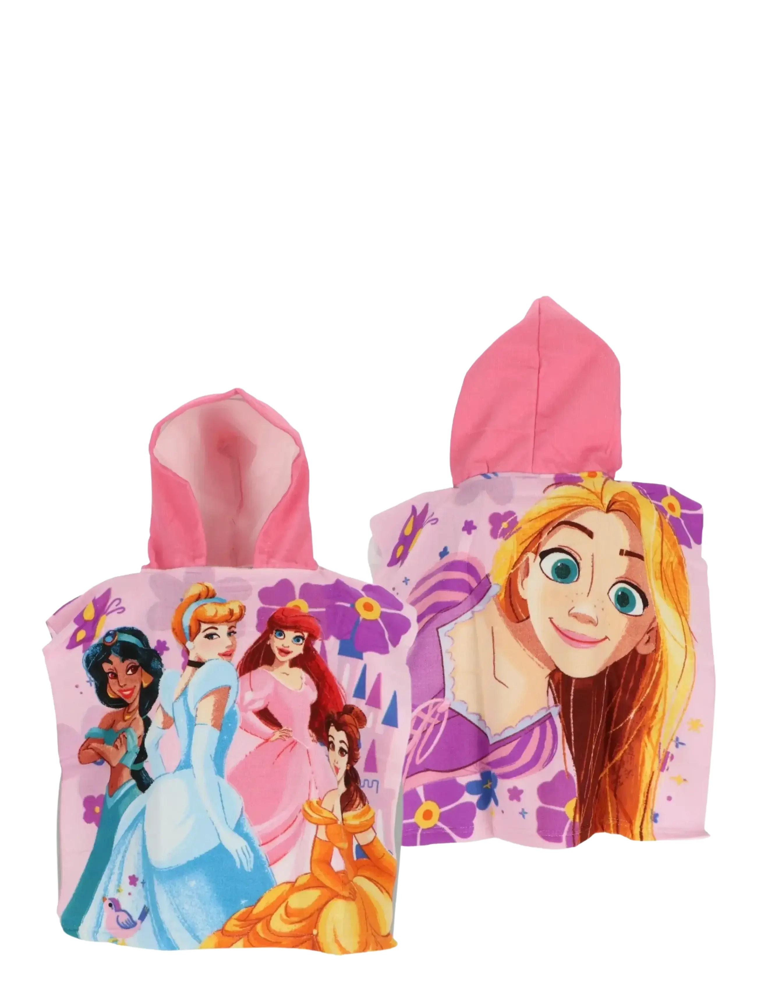 Princesses Poncho Fast Dry, One Size, Multi/patterned, Badetid > Poncho Til Bad, Børn