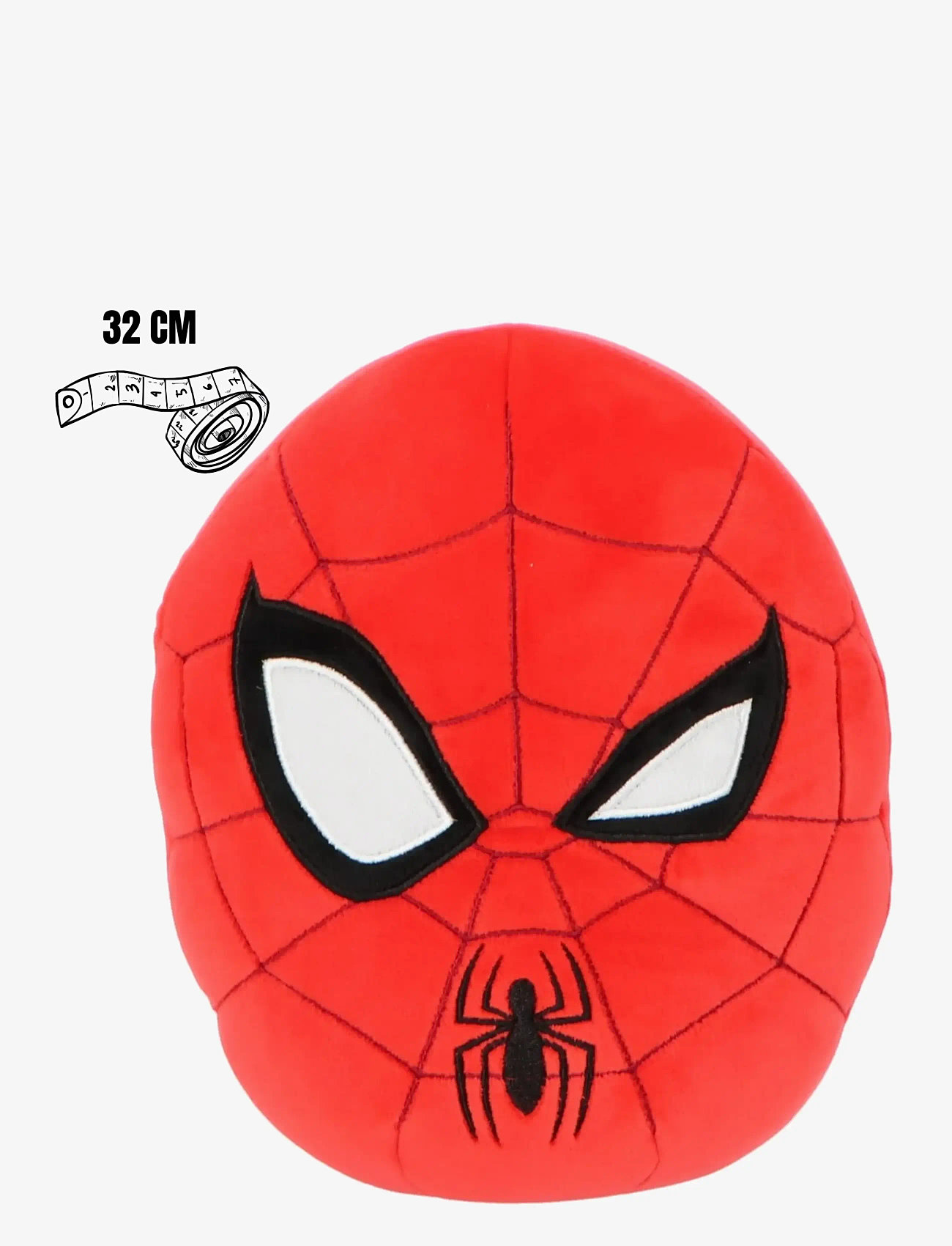 Spider-man - Spiderman Squishy - 32 cm - tøjdyr - red - 1
