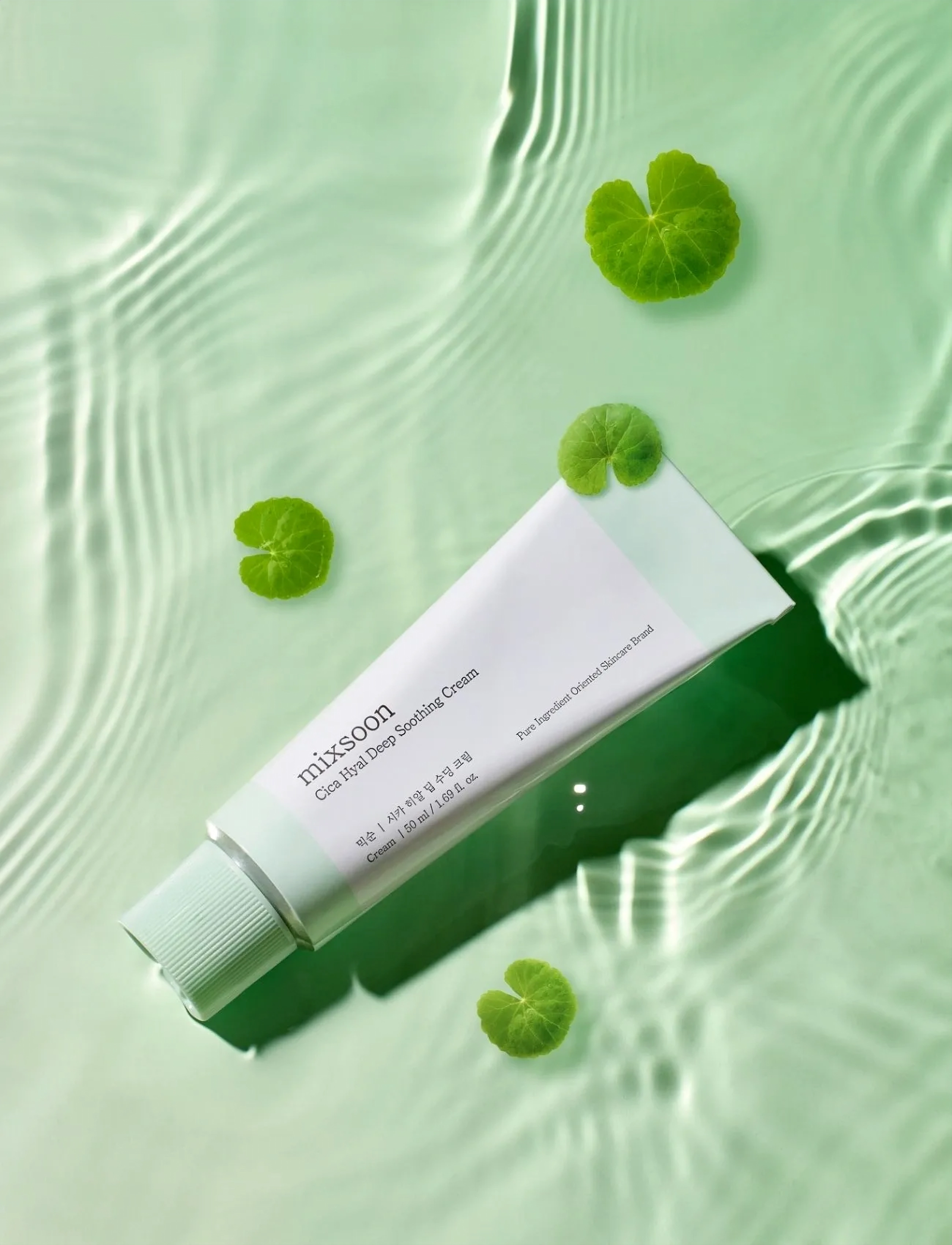 Mixsoon Cica Hyal Soothing Cream, 50 ml, Nude, Fugtighedscreme > Dagcreme, Dame