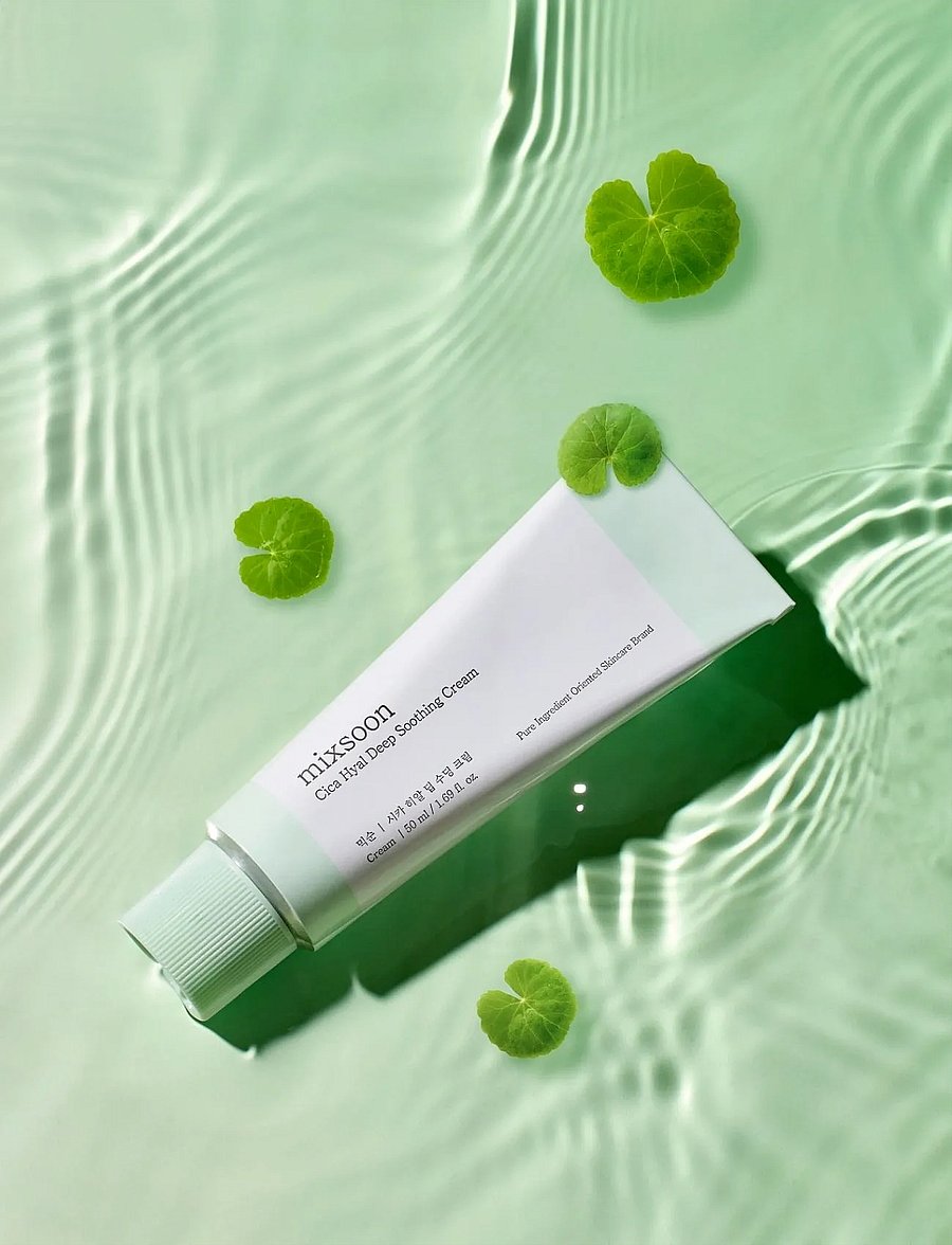 Mixsoon - Cica Hyal Soothing Cream - niisutajad - clear - 0