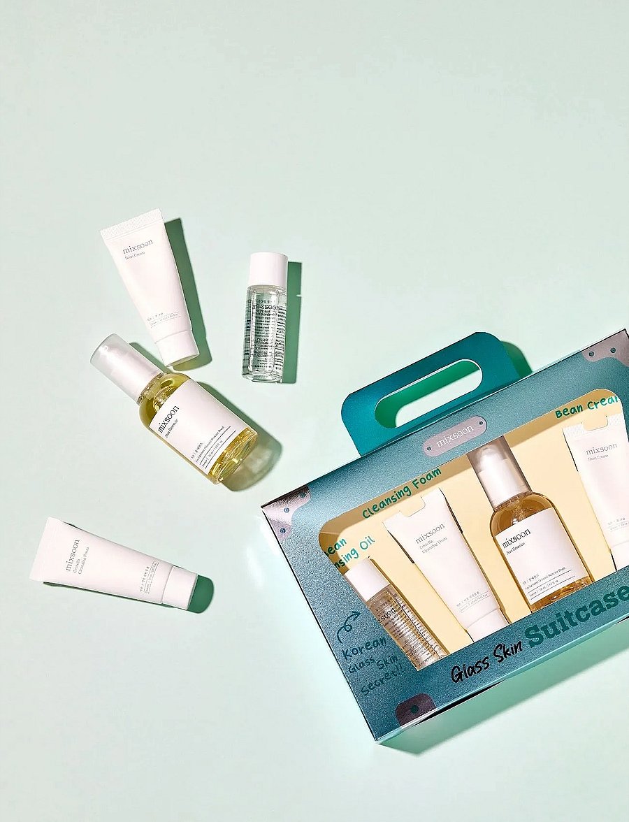 Mixsoon - Mixsoon Glass Skin Suit Case - giftset - clear - 2