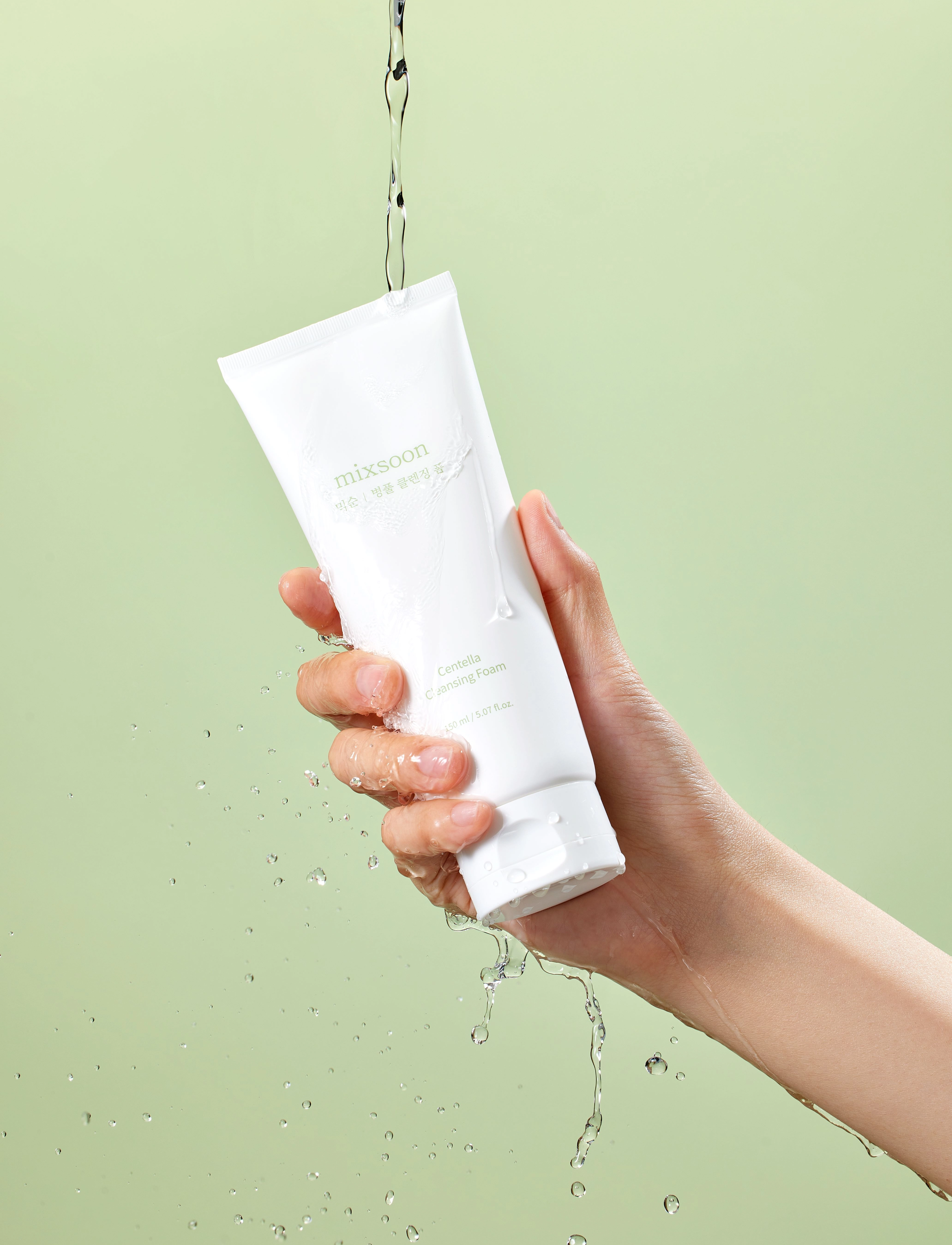 Mixsoon Centella Cleansing Foam, 150 ml, Nude, Rengøringsmidler > Mousse Cleanser, Dame