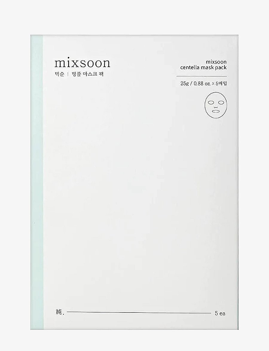 Mixsoon - Centella Mask Pack - lehtmaskid - clear - 1