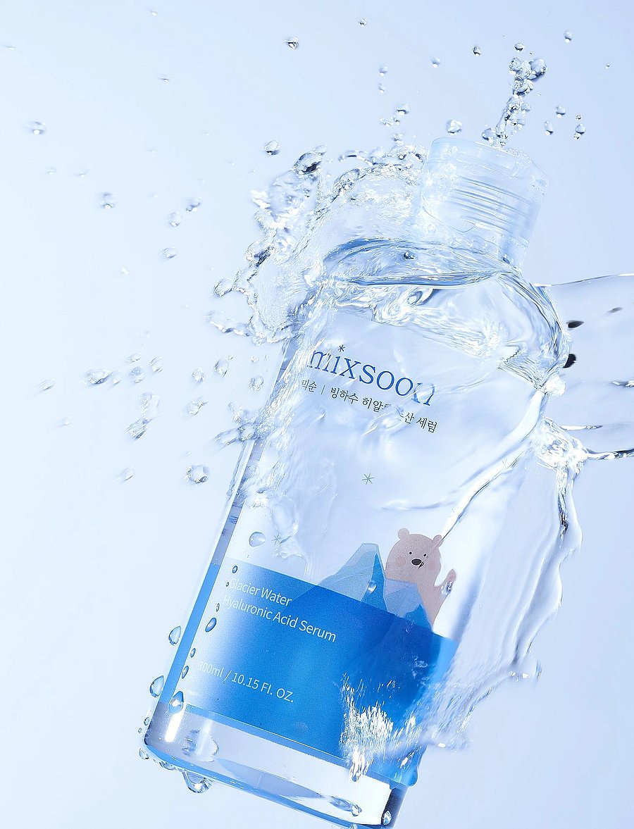 Mixsoon - Glacier Water Hyaluronic Acid Serum - seerumid - clear - 0