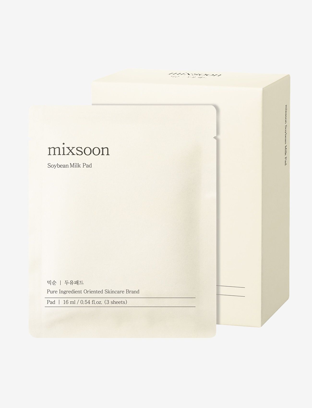 Mixsoon - Soybean Milk Pad 10x3 pcs - lehtmaskid - clear - 1