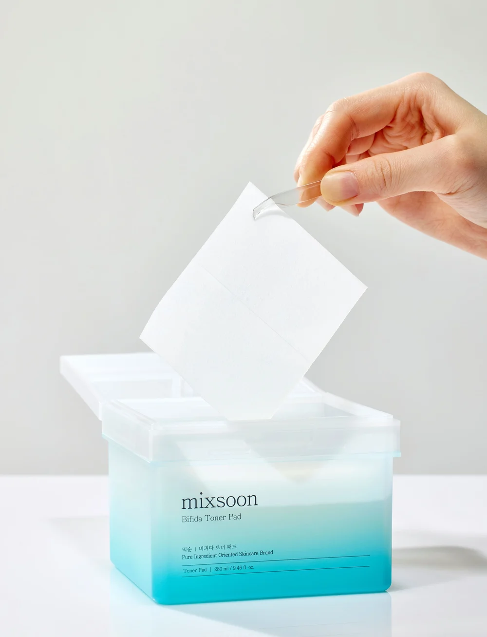 Mixsoon - Bifida Toner Pad 120 pcs - tónerpúðar - clear - 0