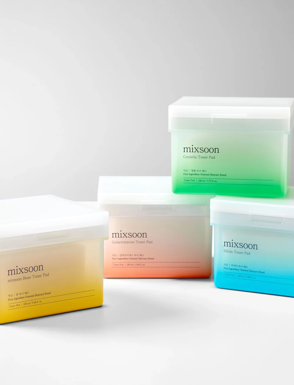 Mixsoon - Bifida Toner Pad 120 pcs - tónerpúðar - clear - 2