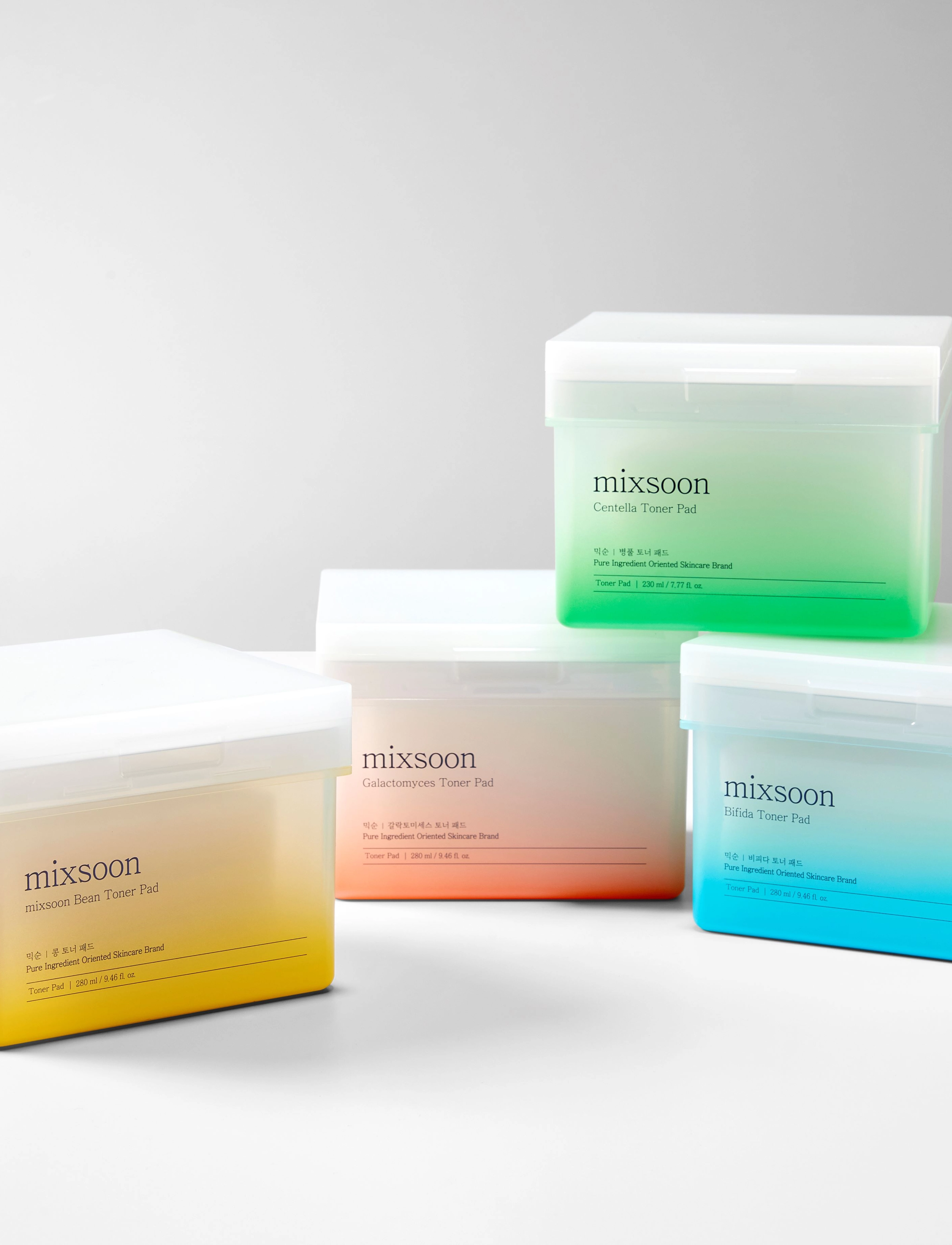 Mixsoon - Bifida Toner Pad 120 pcs - tónerpúðar - clear - 2