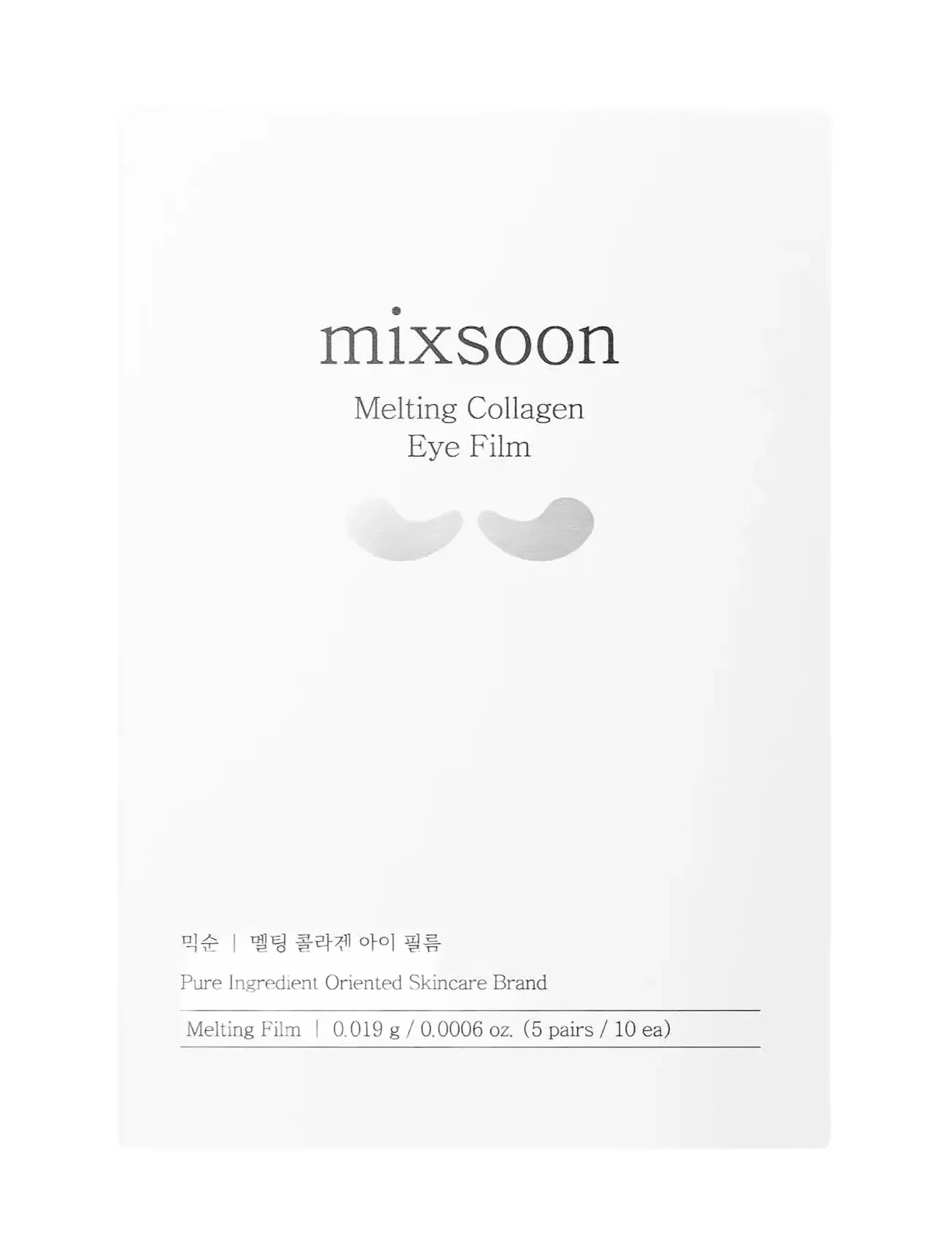 Mixsoon Melting Collagen Eye Film - Hudpleje - CLEAR / undefined