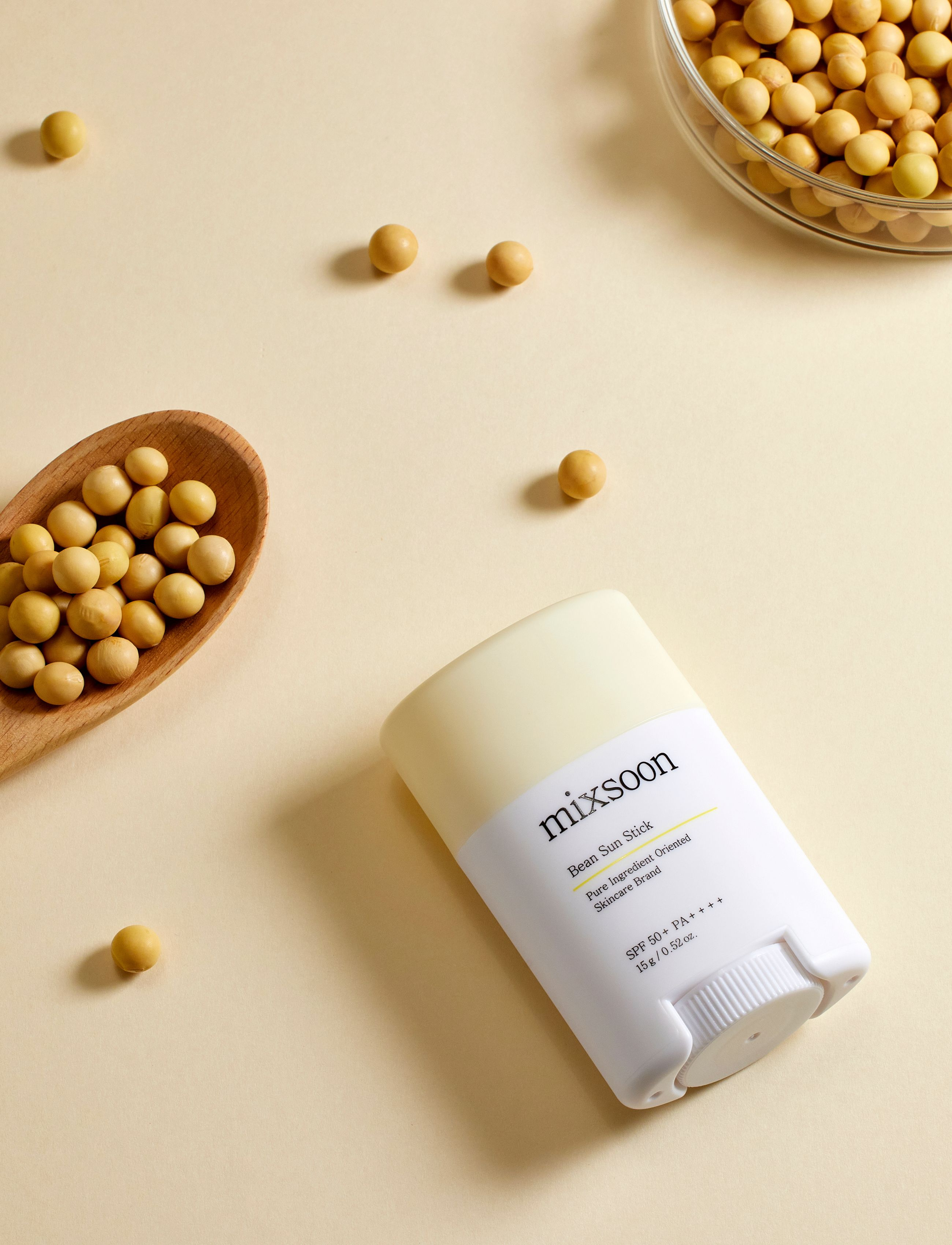 Mixsoon Bean Sun Stick, 15 G, Nude, Solpleje > Krop, Dame
