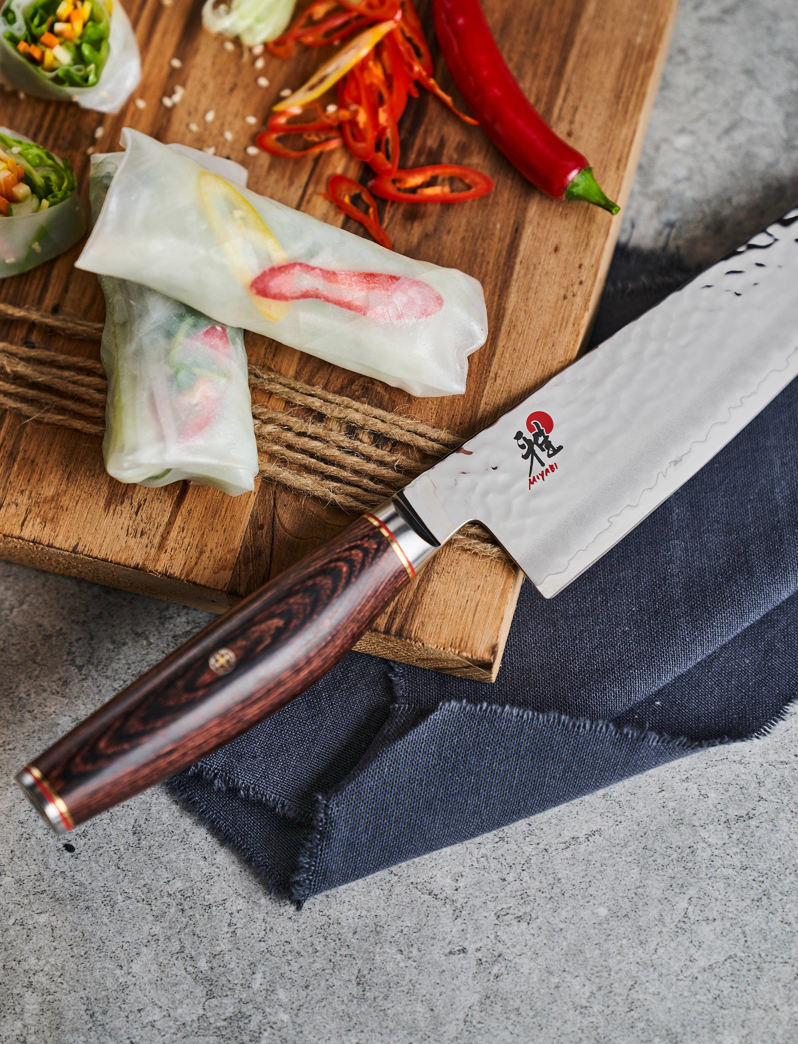 Miyabi Gyutoh, 20 Cm, L:20 cm, Knives & Accessories, Braun - Chef Knives, Homeware