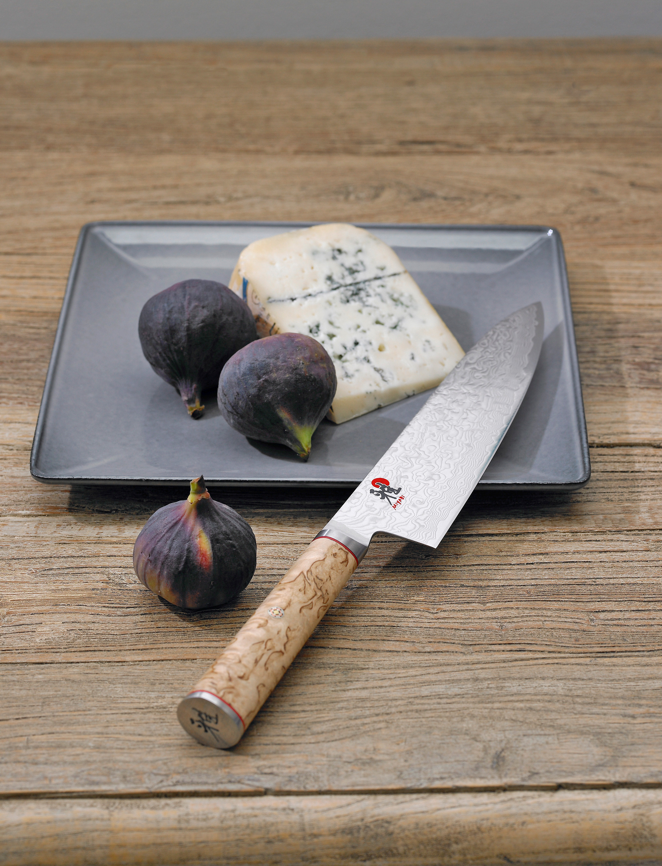 Miyabi - Santoku, 18 cm - santoku messer - silver, brown - 2