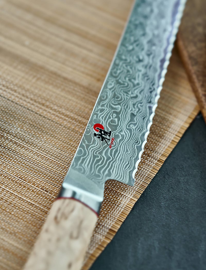 Miyabi - Bread knife, 23 cm - leivanoad - silver, brown - 0