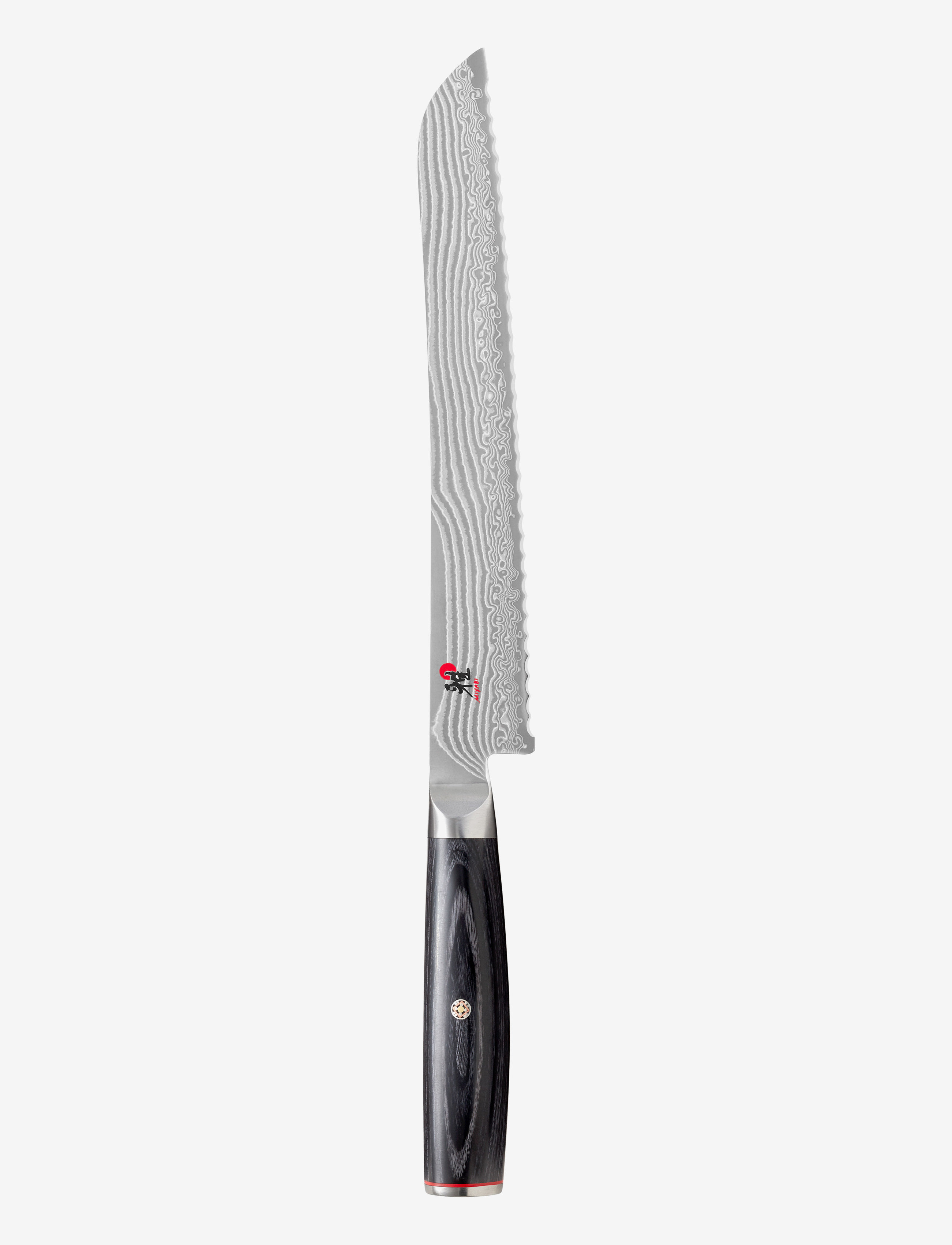 MIYABI Bread Knife, 24 Cm Schwarz - L:24CM - Unisex