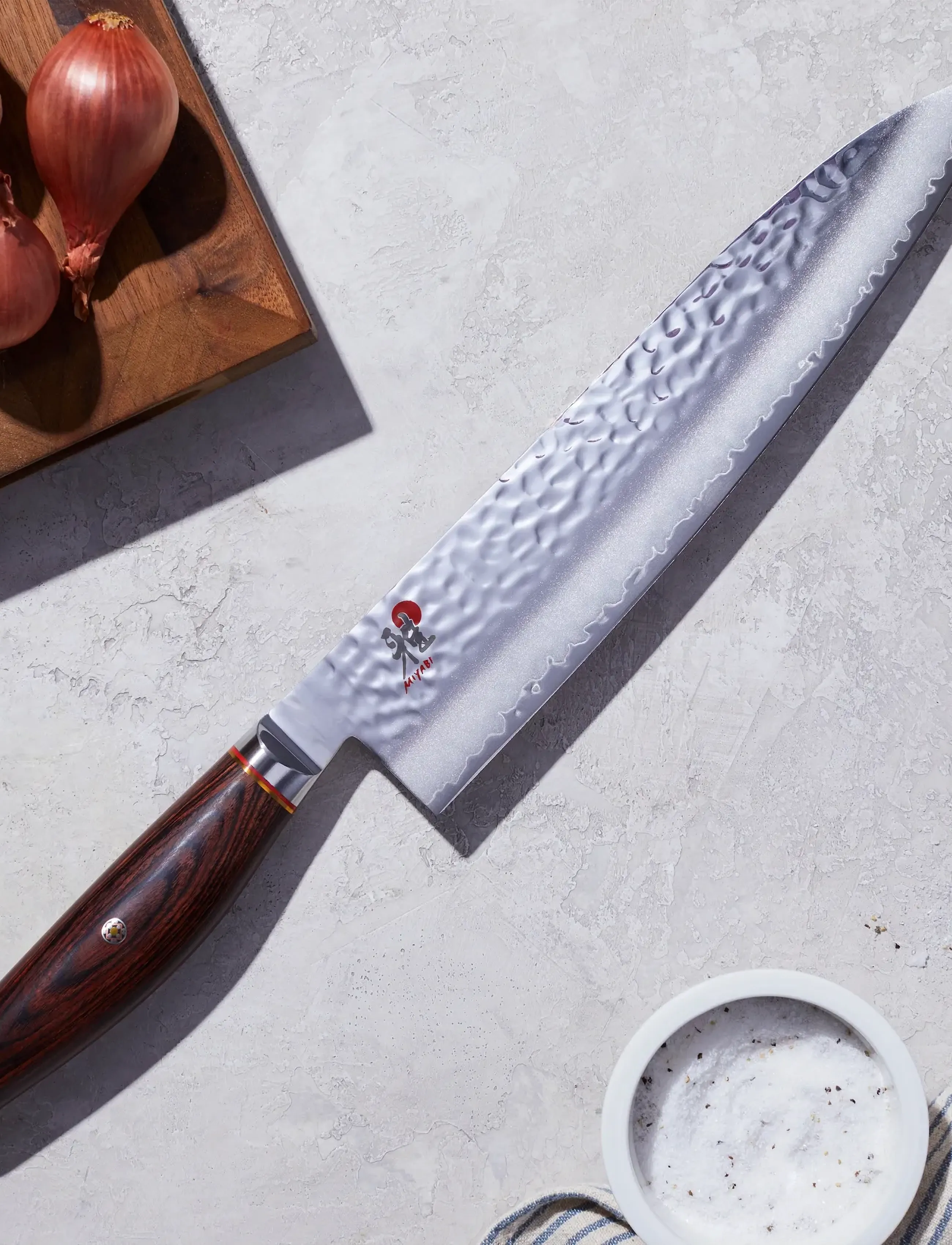 Miyabi - Gyutoh, 24 cm - silver, brown - 2