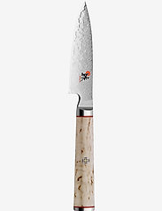 Miyabi - Shotoh, 9 cm - grøntsagsknive - silver, brown - 0