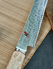 Miyabi - Bread knife, 23 cm - broodmessen - silver, brown - 1