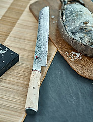Miyabi - Bread knife, 23 cm - brotmesser - silver, brown - 2