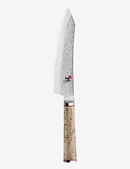 Miyabi - Rocking Santoku - santoku knives - silver, brown - 0