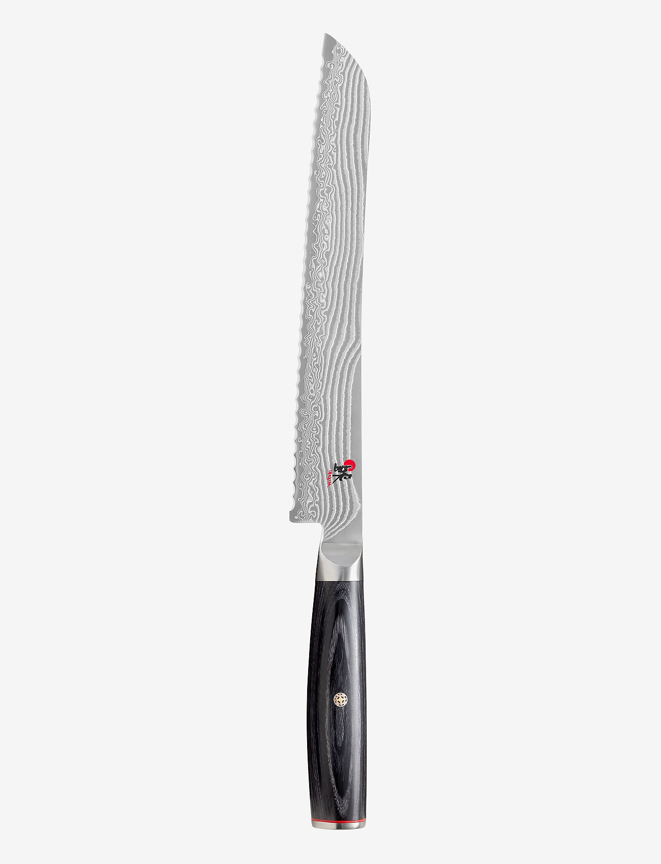 Miyabi - Bread knife, 24 cm - brotmesser - silver, black - 0
