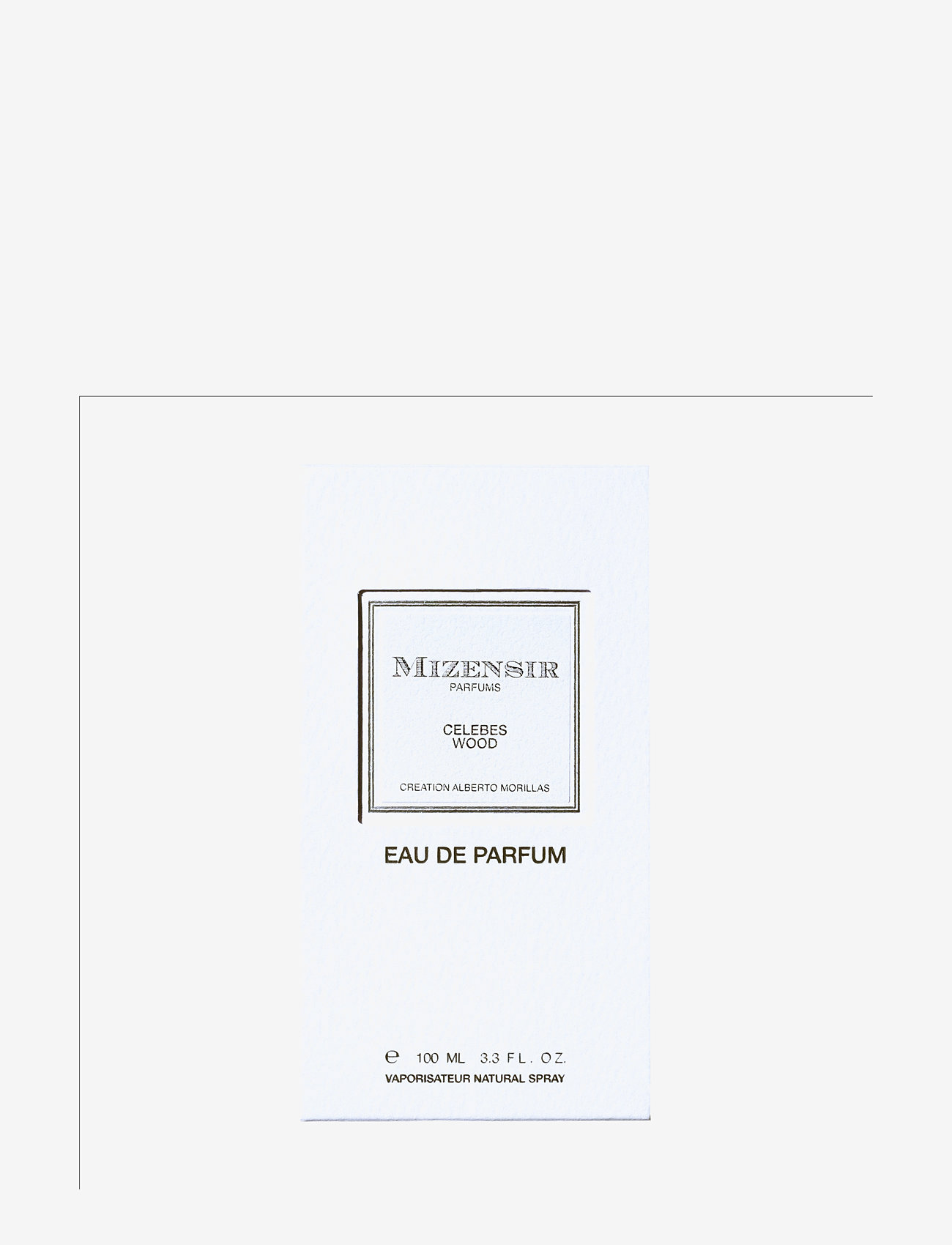 Mizensir - CELEBES WOOD 100 ML EDP SPRAY - miehille - clear - 1