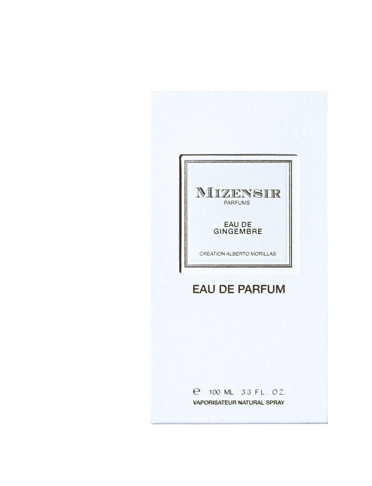 Mizensir - EAU DE GINGEMBRE 100ML EDP SPRAY - til ham  - clear - 1