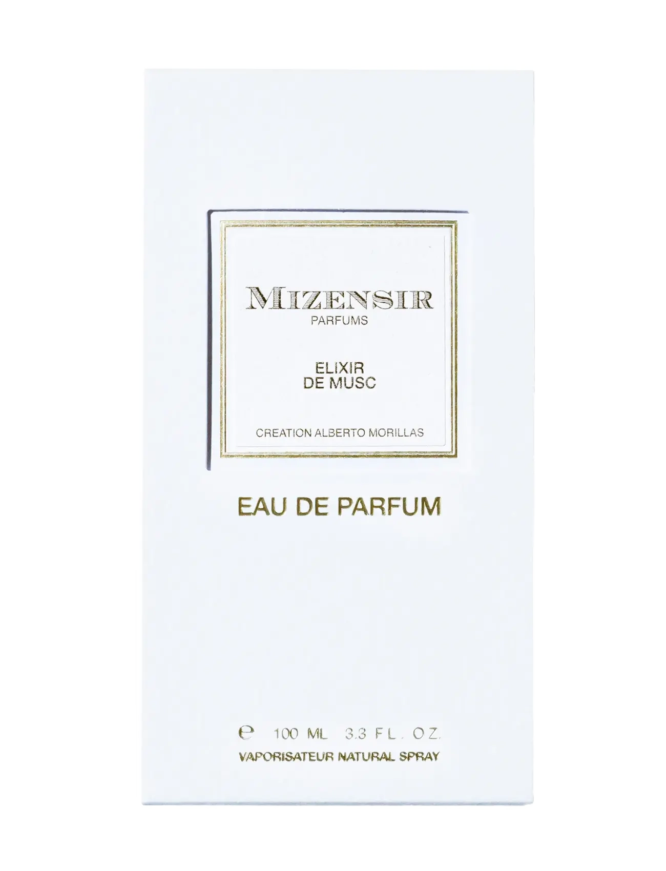 Mizensir - ELIXIR DE MUSC 100ML EDP SPRAY - til ham  - clear - 1