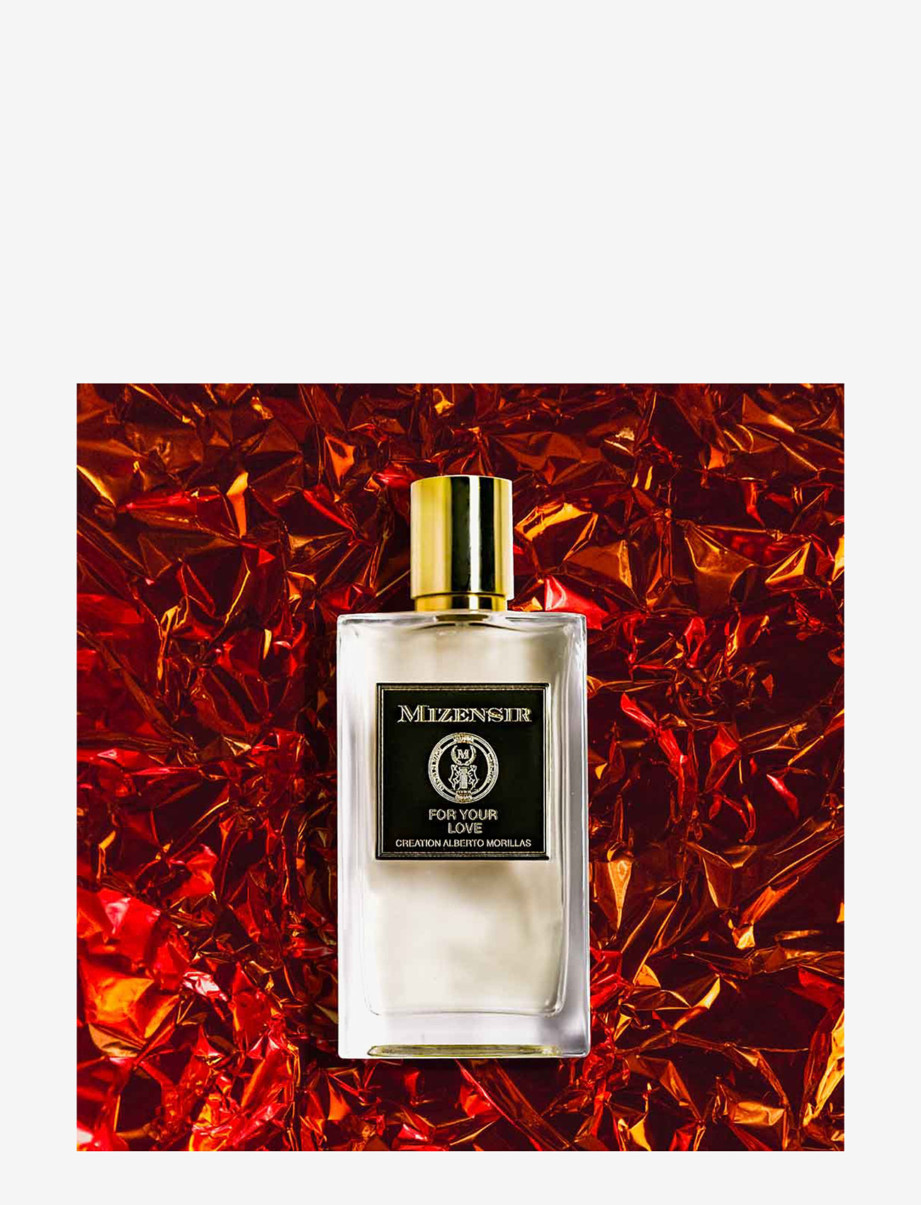 Mizensir - FOR YOUR LOVE 100ML EDP SPRAY - till honom  - clear - 3