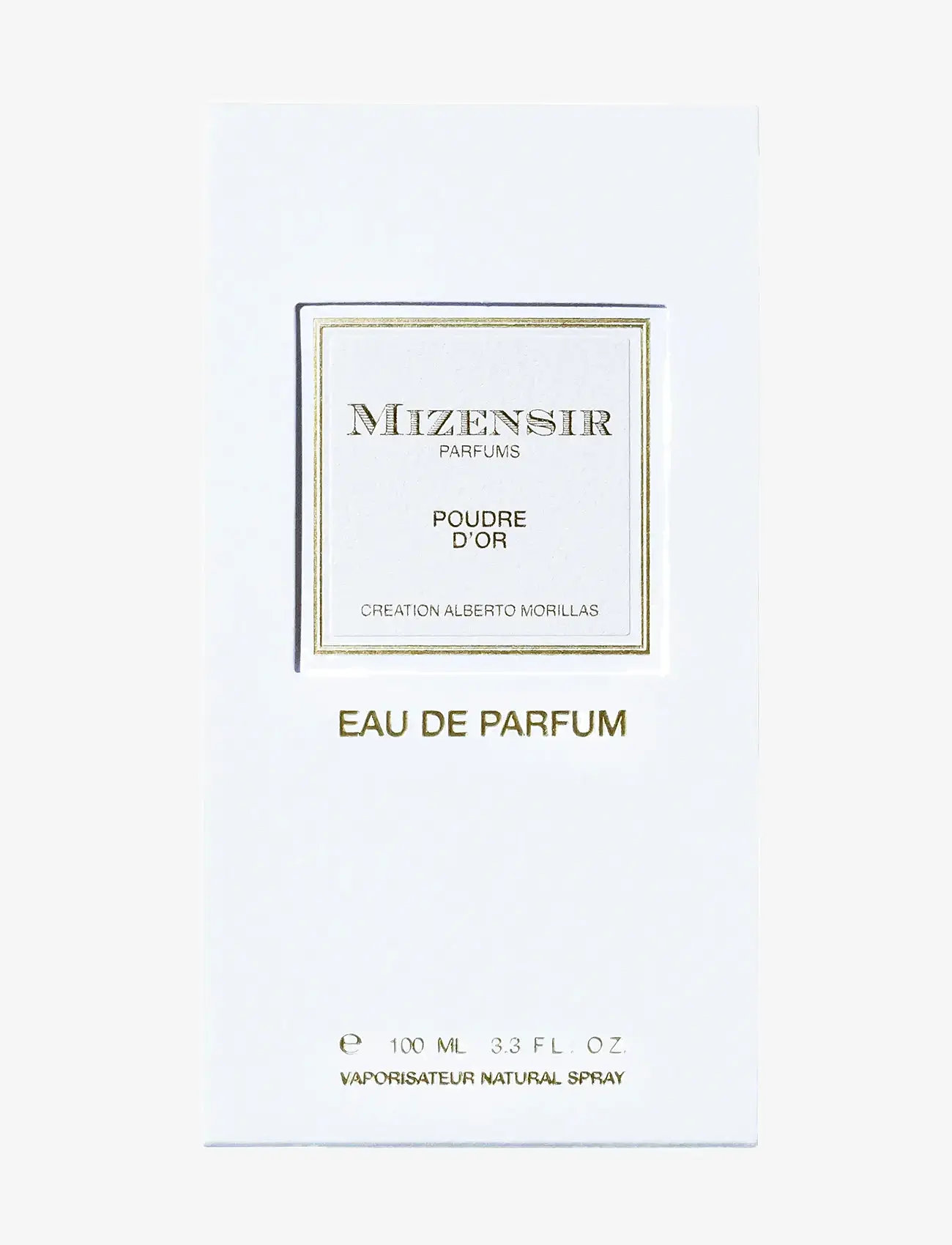 Mizensir - POUDRE D'OR 100ML EDP SPRAY - til ham  - clear - 1