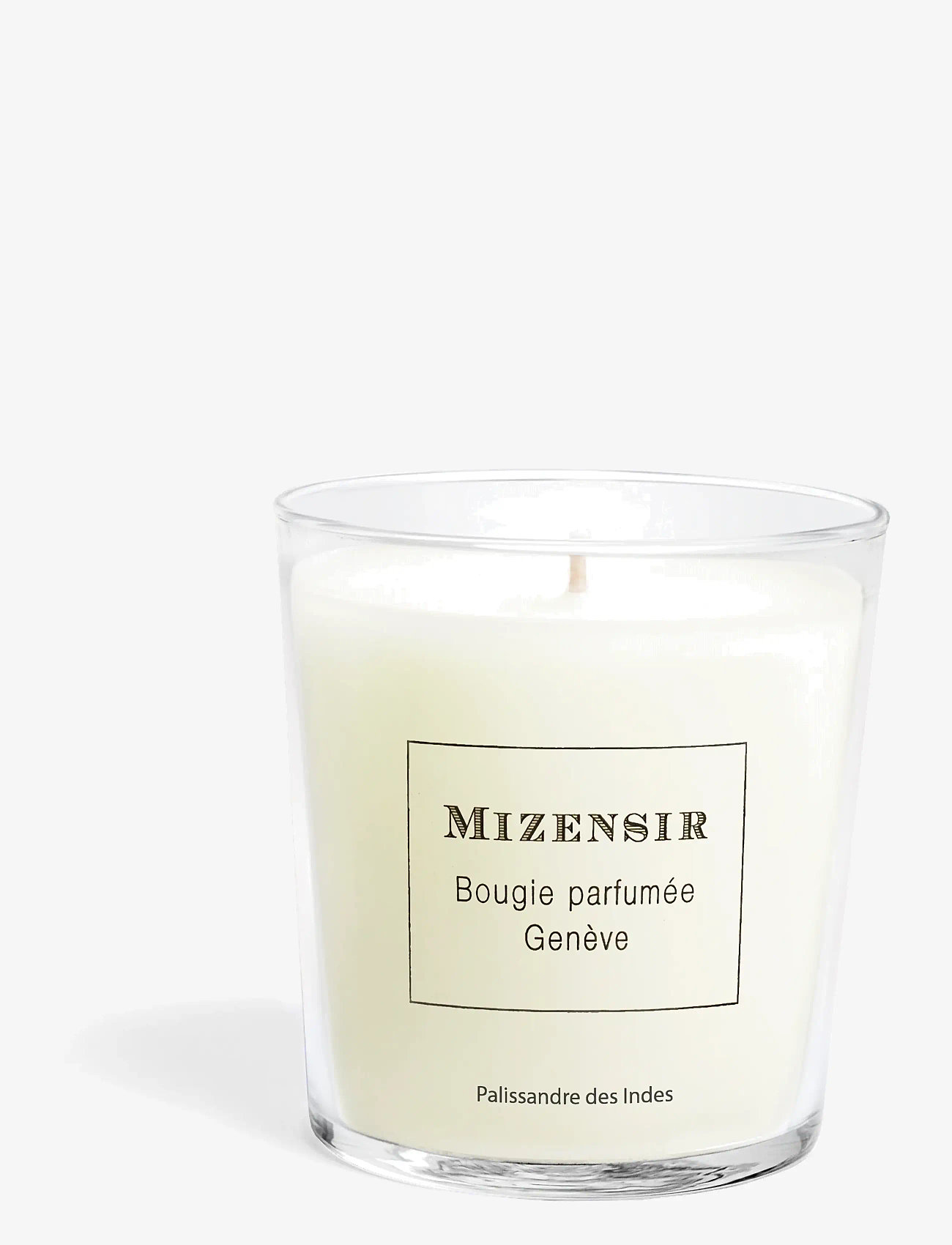Mizensir - Palissandre des Indes Scented Candle - doftljus - clear - 0